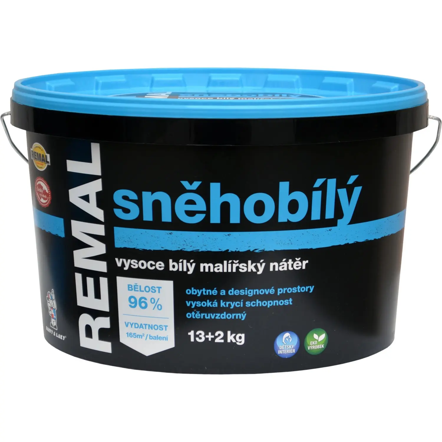Remal Sněhobílý malířský nátěr 13 kg + 2 kg