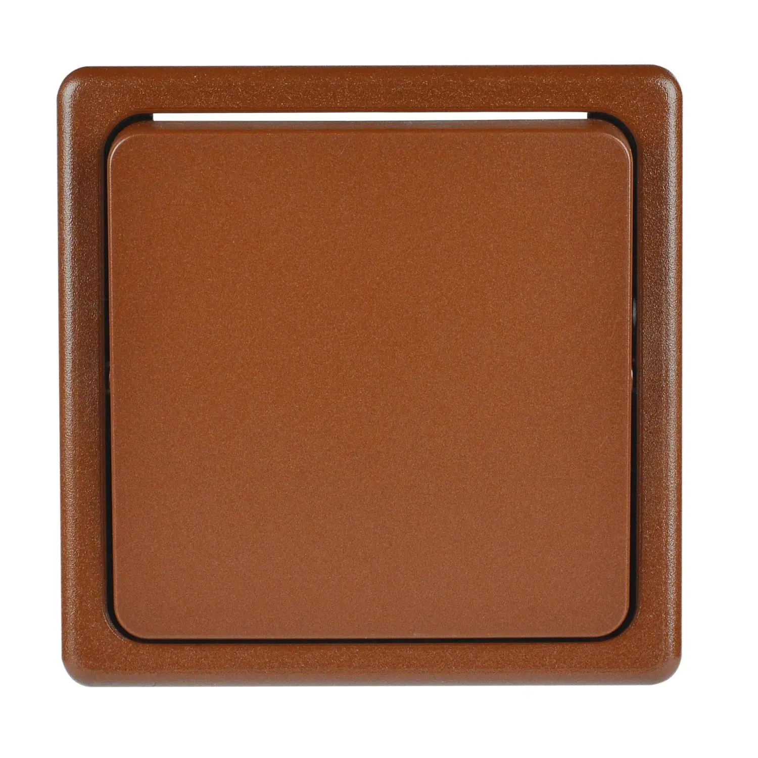 SEZ Jednopólový spínač Standard DS 1101-1 HP skořicový 28 x 82 x 82 mm