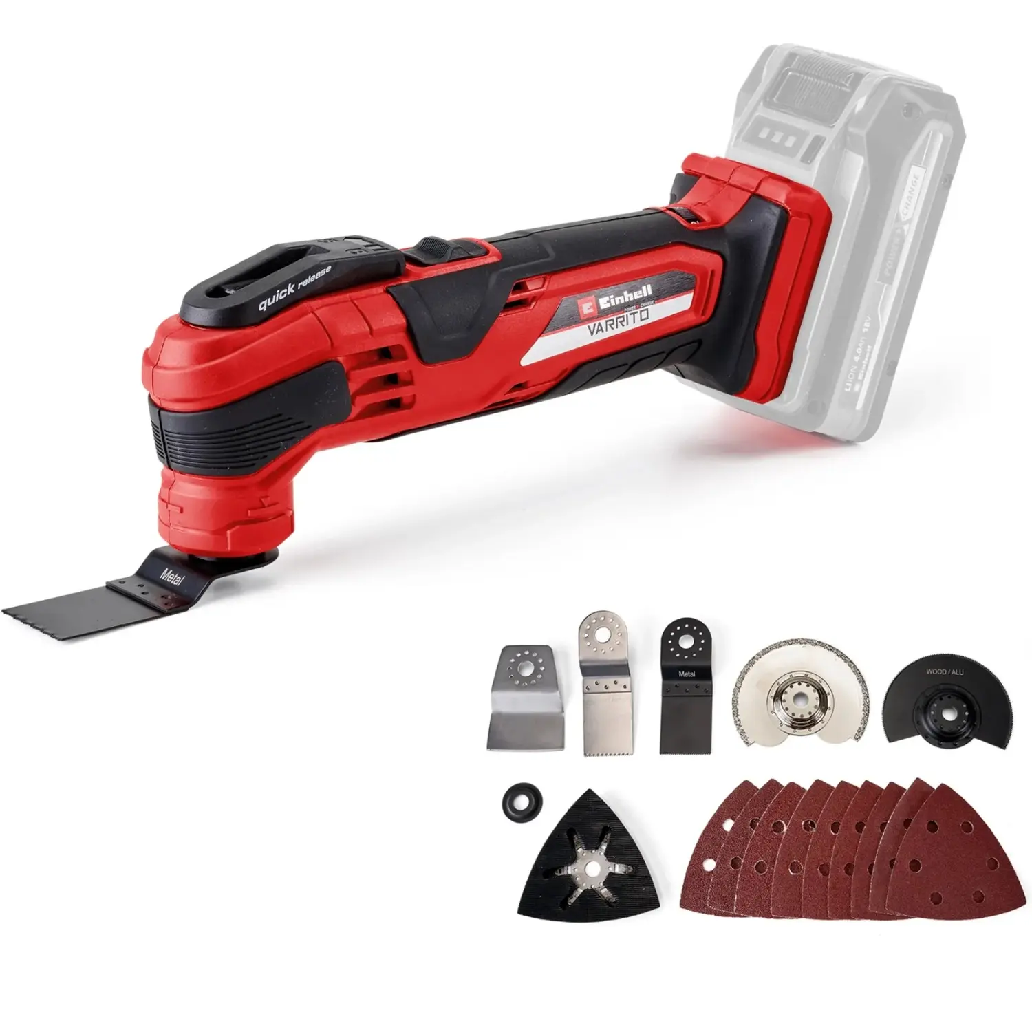 Einhell Power X-Change Aku multifunkční přístroj VARRITO Solo