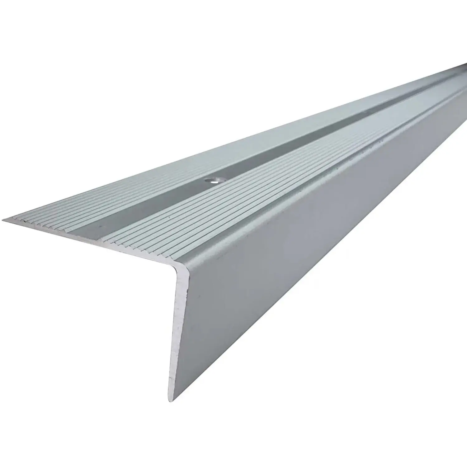 Arcansas Schodová lišta DECORGRALL alu stříbrná elox 21 x 21 x 1000 mm