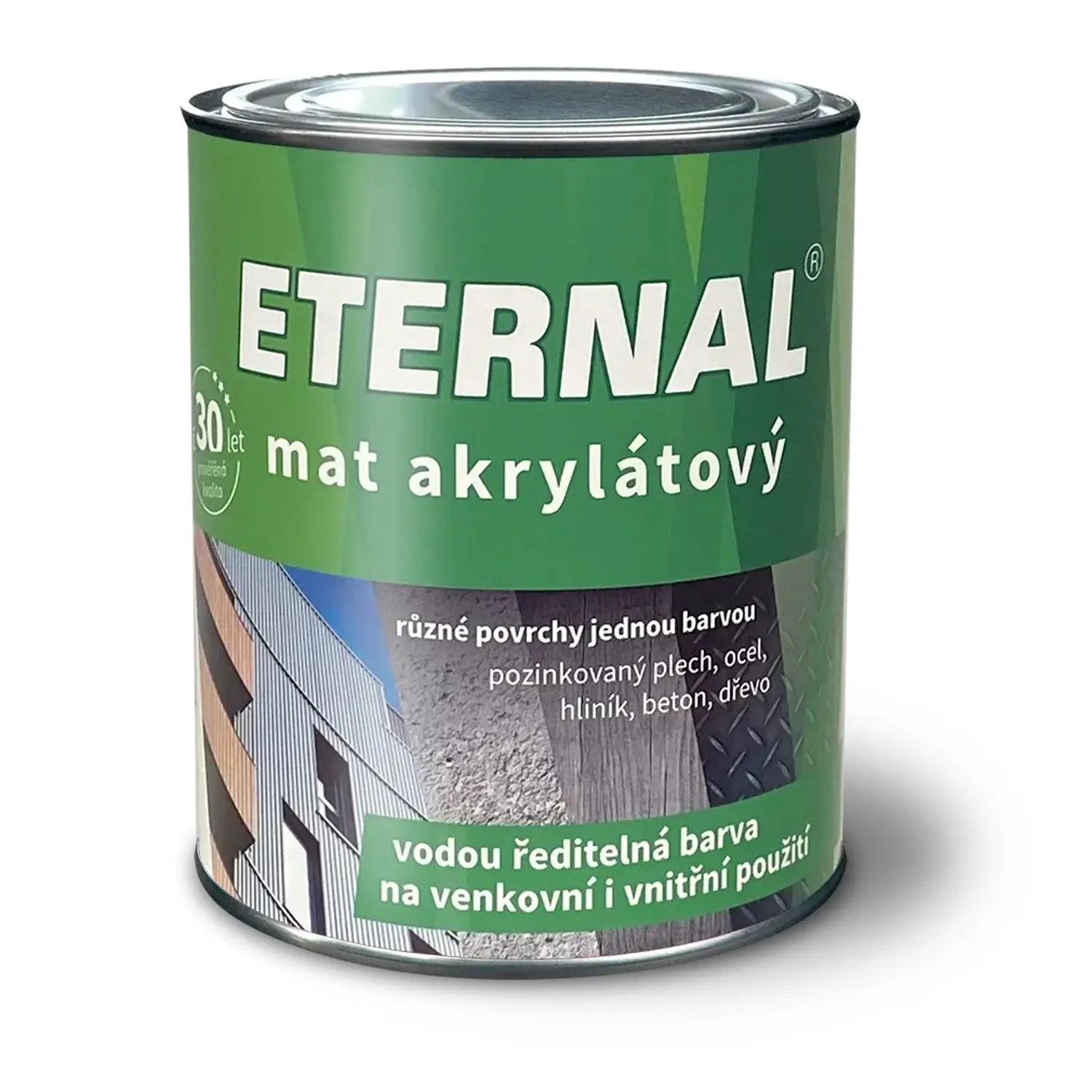 Eternal Mat Akrylátový nátěr středně šedý 700 g