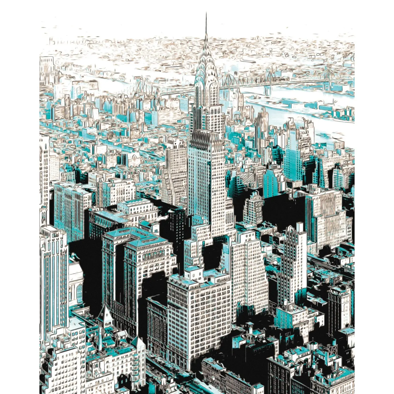 Komar Vliesová fototapeta Gotham 200 x 250 cm