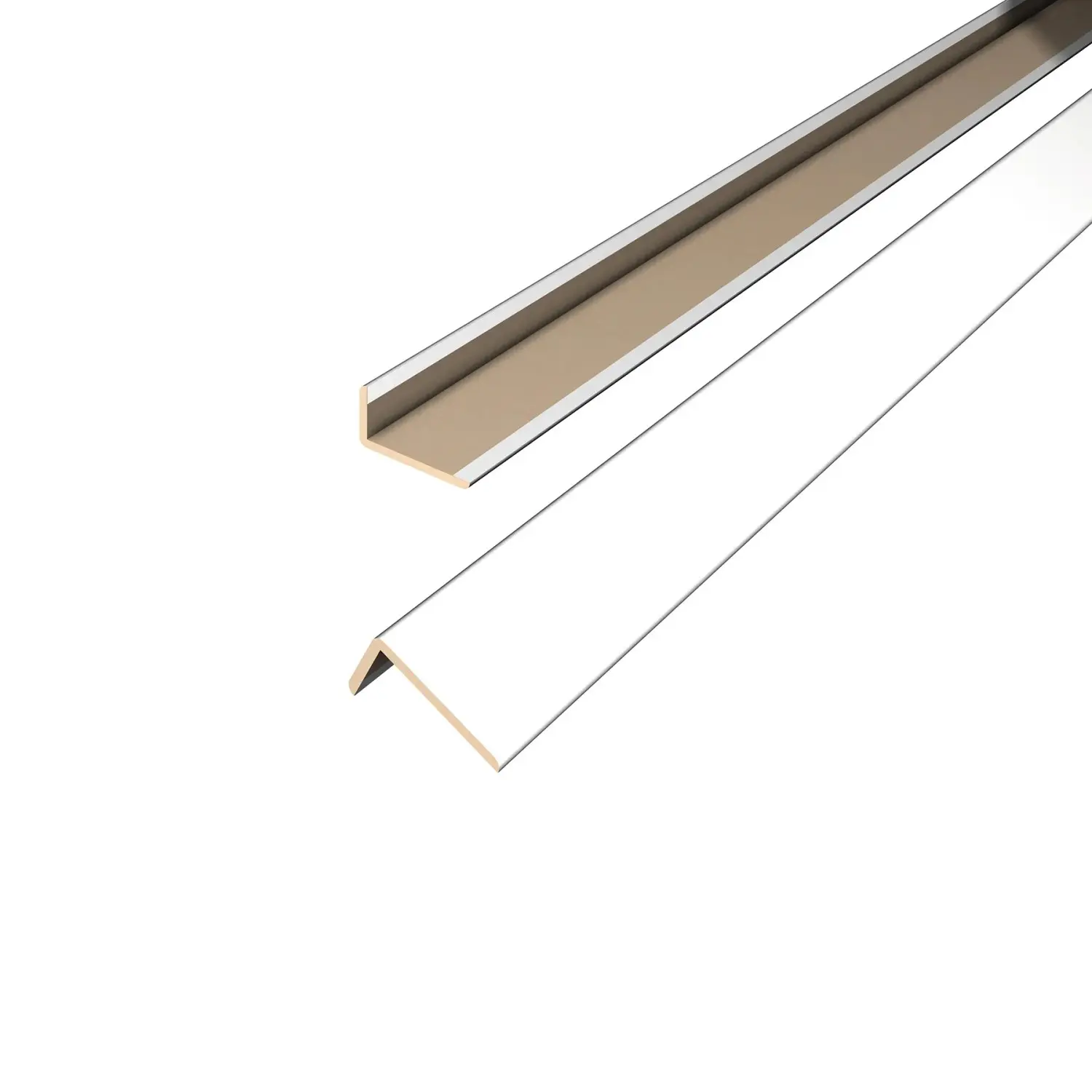 EGGER Rohová lišta pro stěnový panel DecoWall WL201 bílá 2,4 m
