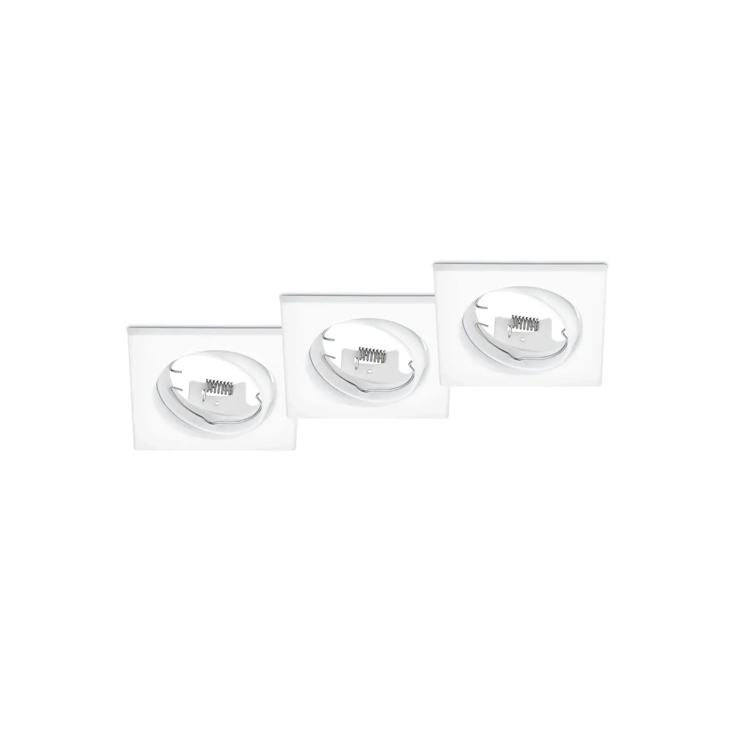 Trio Vestavné svítidlo Jura 3 x GU10, bílá matná 80 x 80 x 70 mm