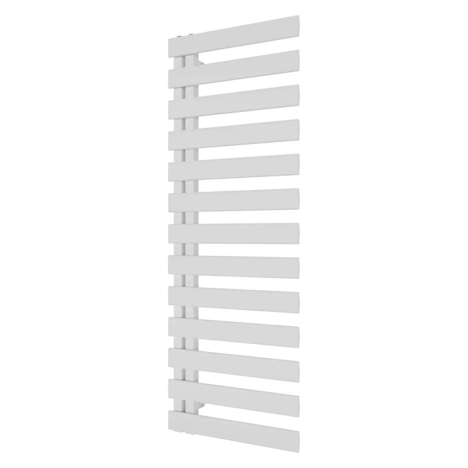Azur Designový koupelnový radiátor Lilly, 751 W, bílá, 140 x 60 cm