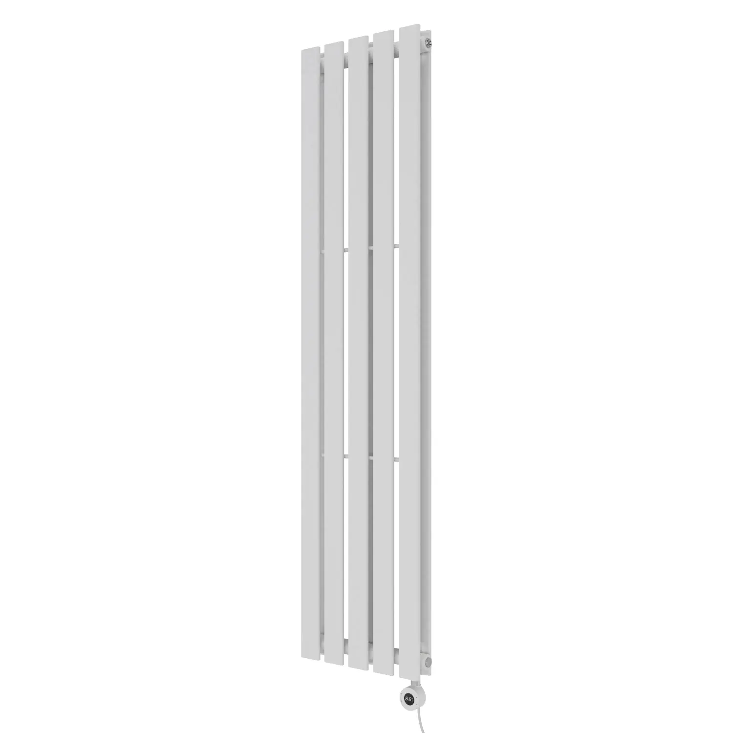 Azur Elektrický koupelnový radiátor Stacy Double Typ6.1, 1000W, bílá, 160x37,2cm