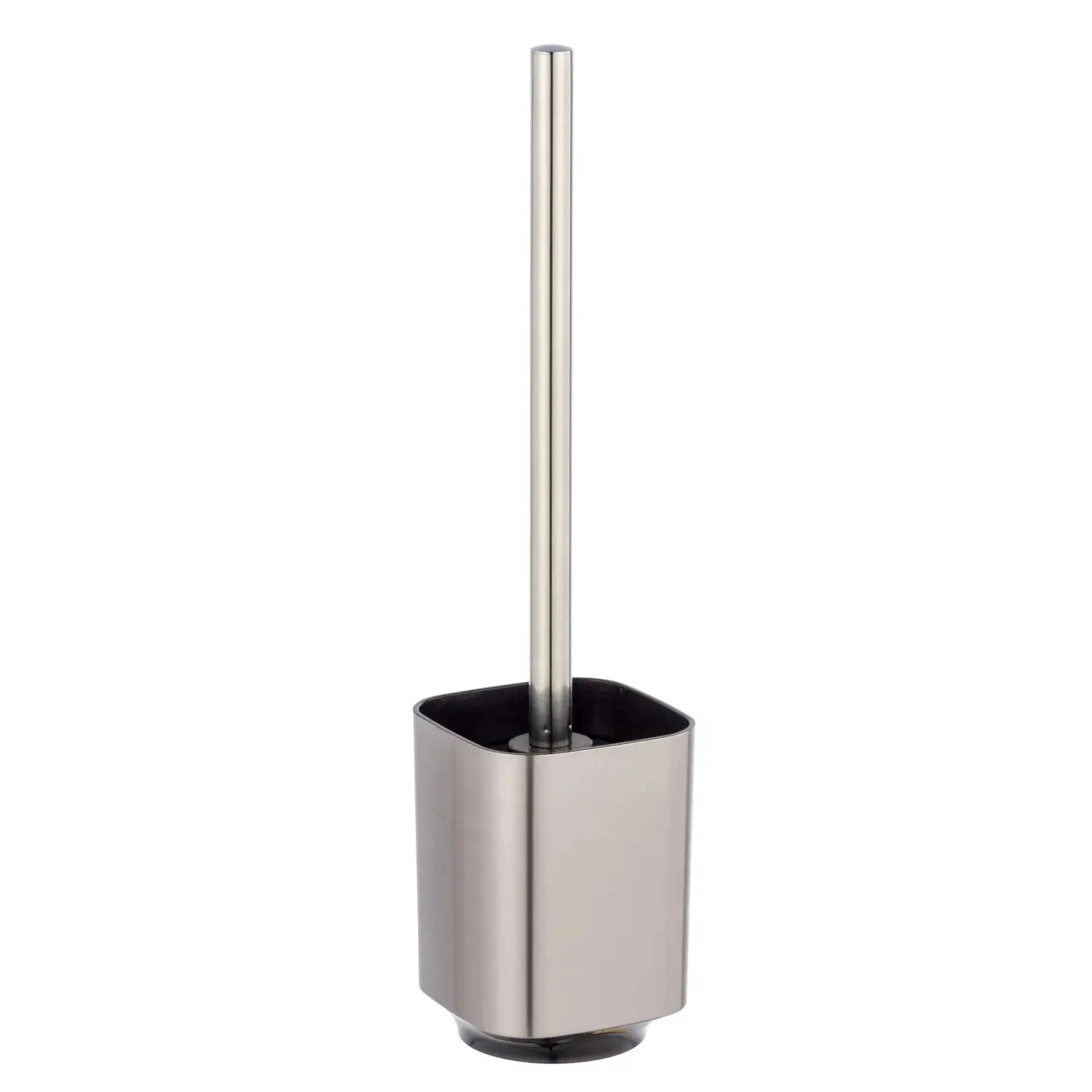 Wenko WC souprava Auron plastová 9 cm x 38,5 cm x 9 cm stříbrná