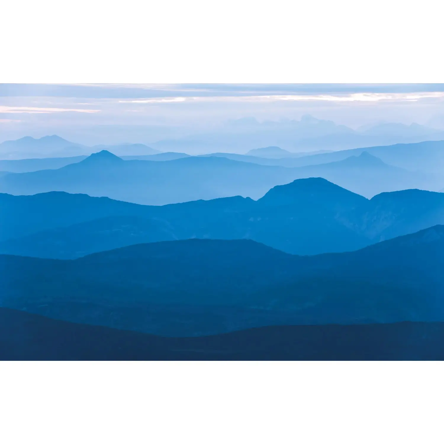 Komar Vliesová fototapeta Blue Mountain 400 x 250 cm
