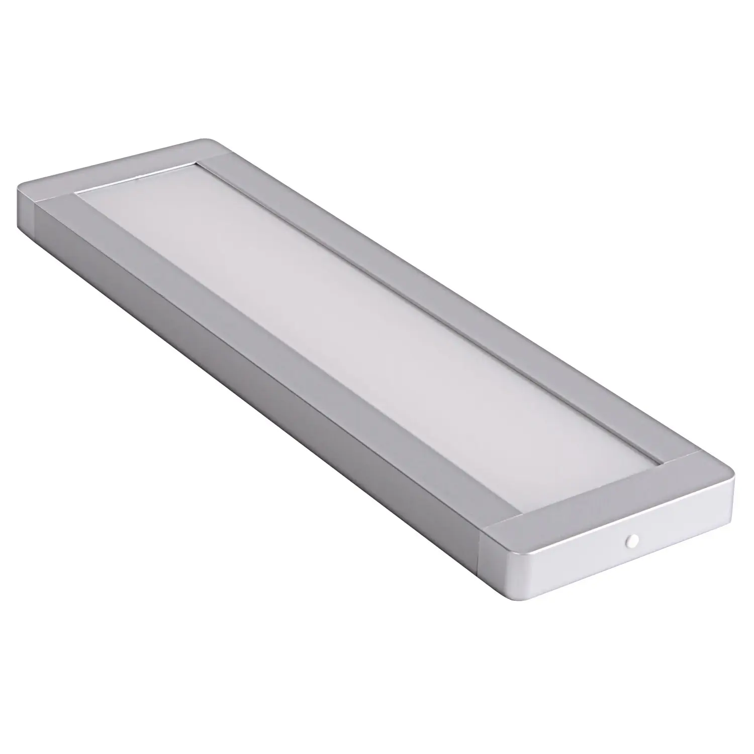 Přisazené LED svítidlo ALENA, 25 W, 2100 lm, 4000 K, stříbrná, 54,7 x 16,1 cm