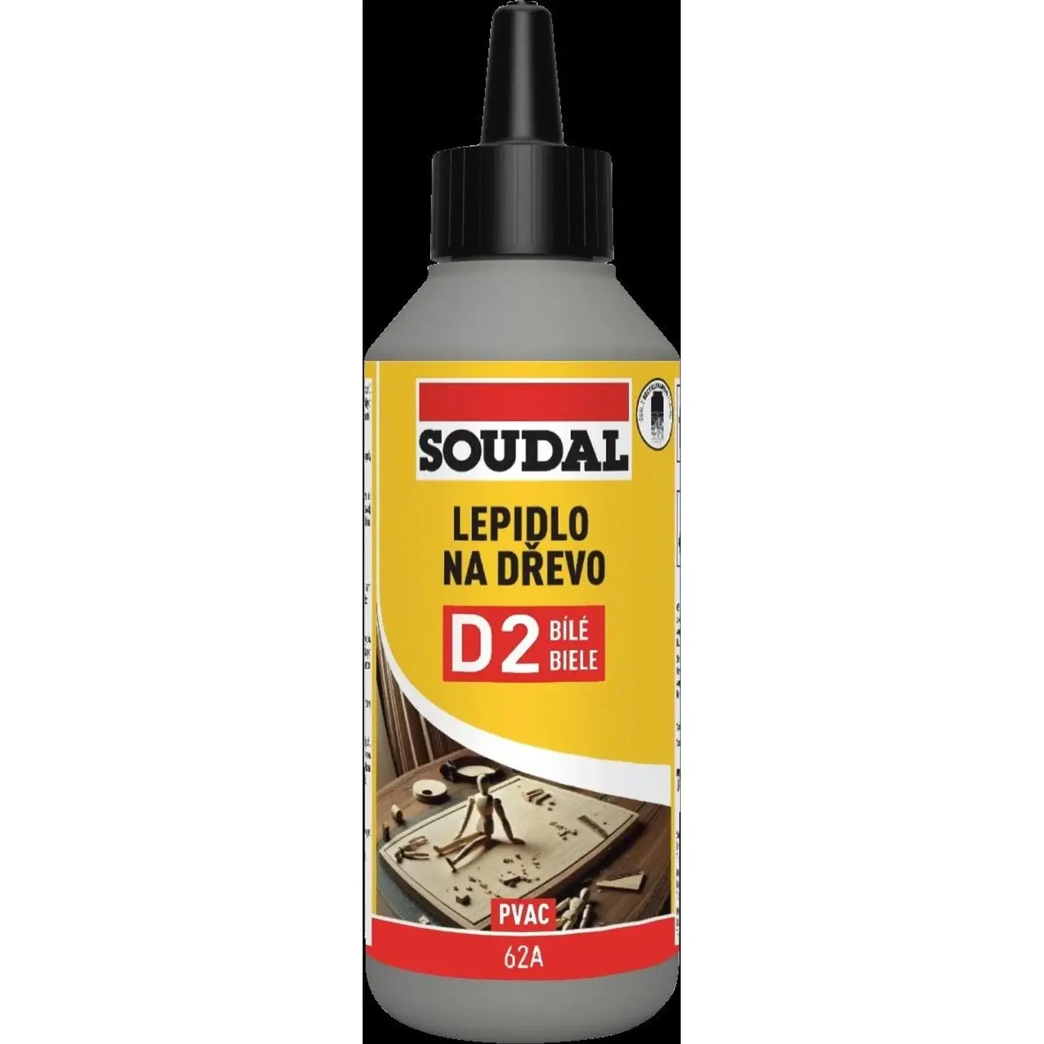 SOUDAL Lepidlo na dřevo 62A 750 g