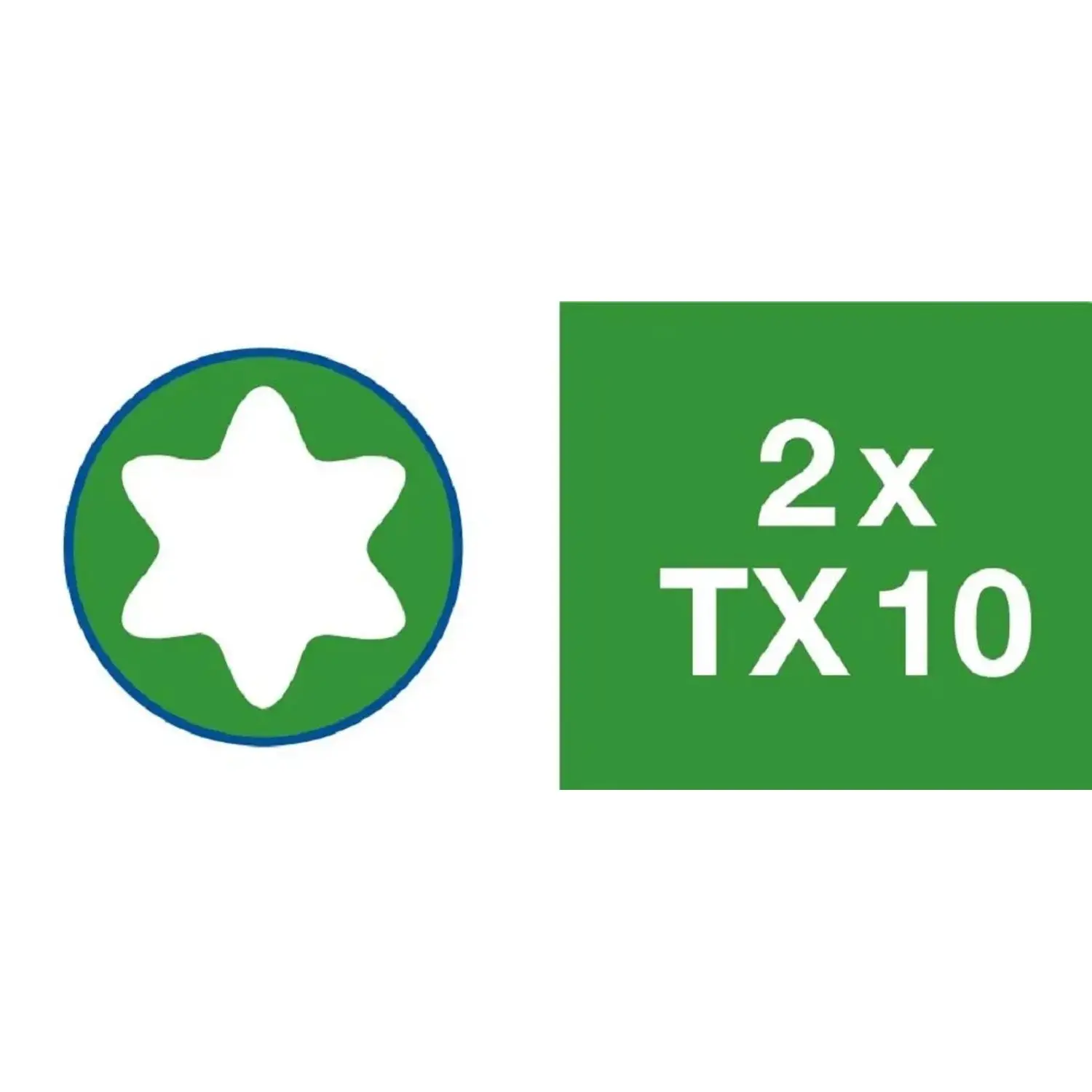 LUX-TOOLS Bit TX10, 2 ks