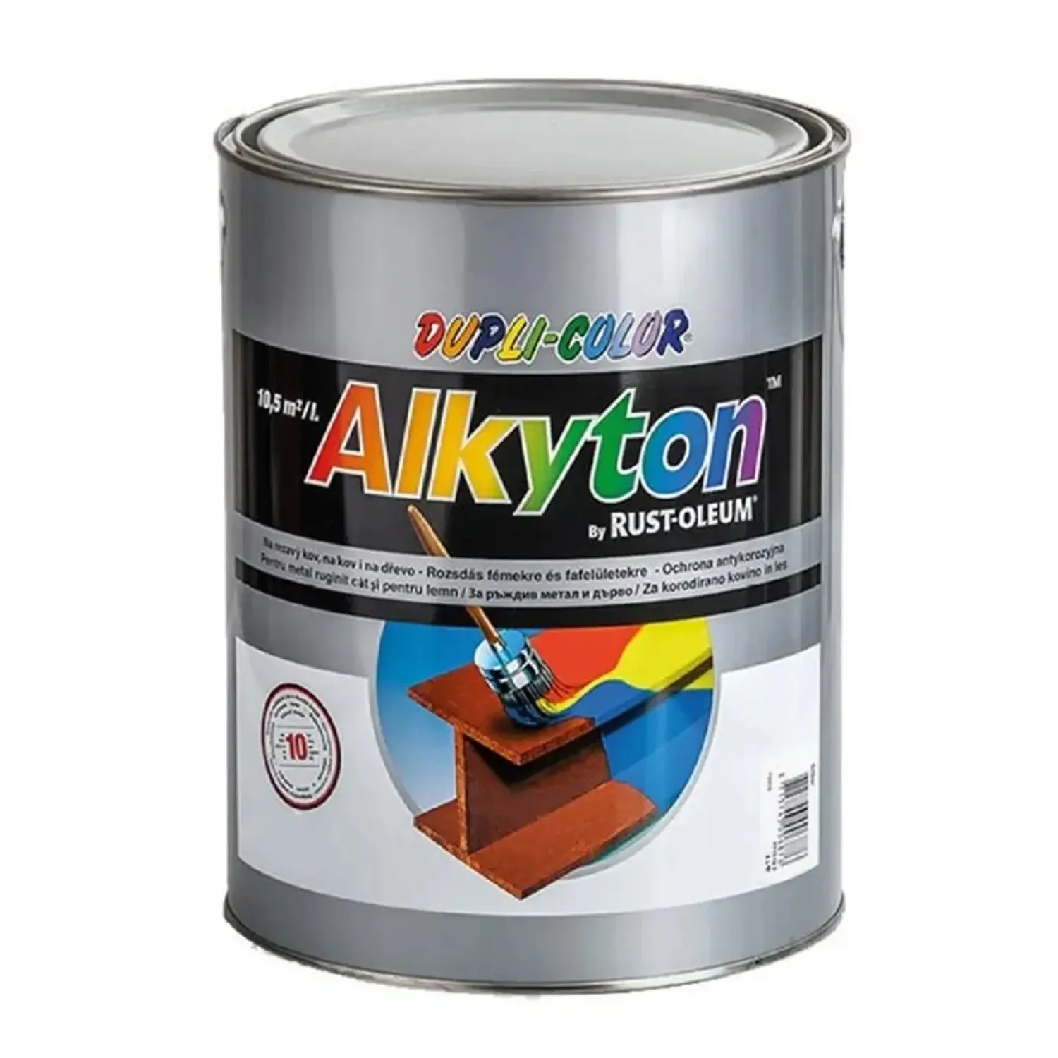 DUPLI-COLOR Samozákladový email ALKYTON metalický, zlatá, 750 ml
