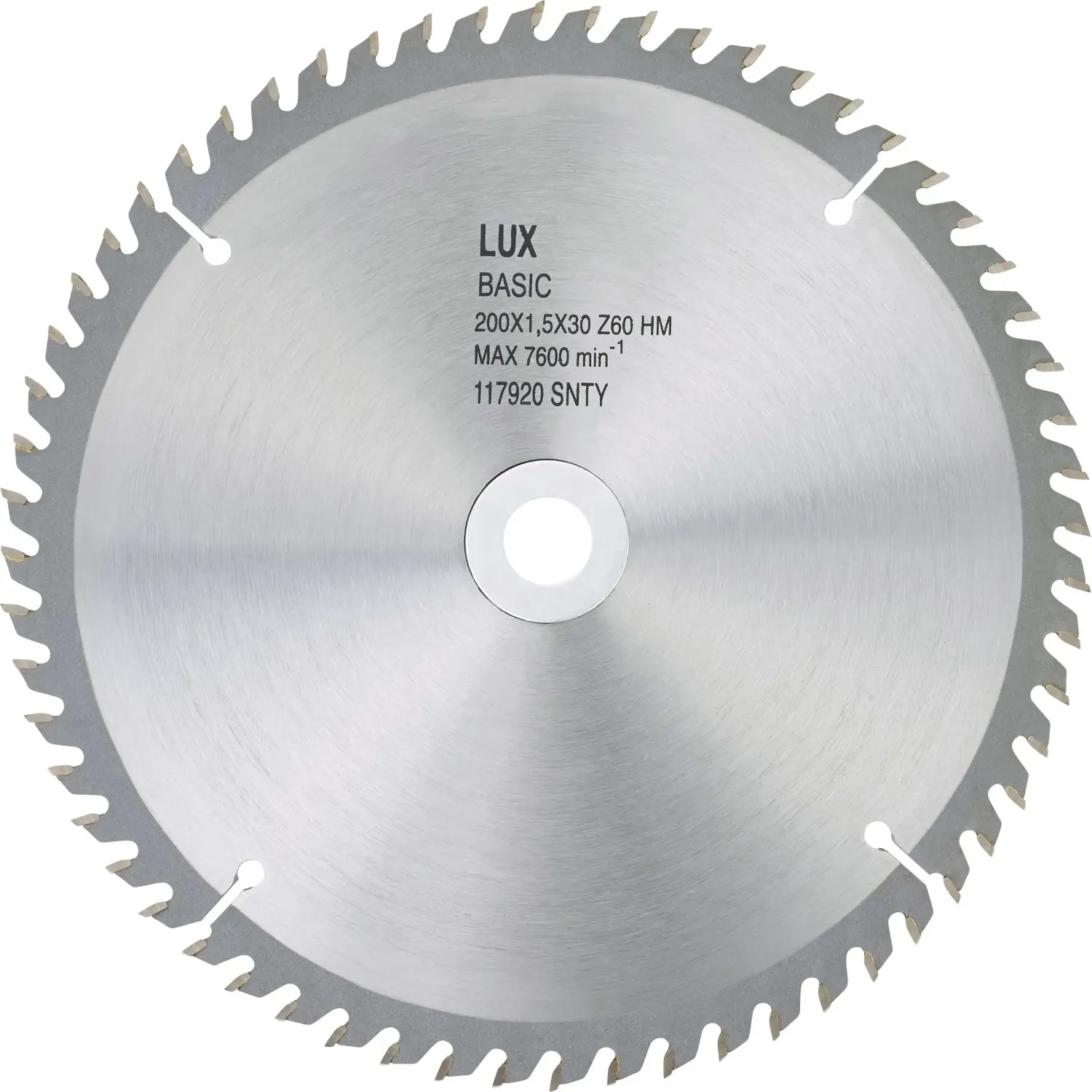 LUX-TOOLS Pilový kotouč z tvrdokovu do dřeva průměr 190 mm 60 zubů