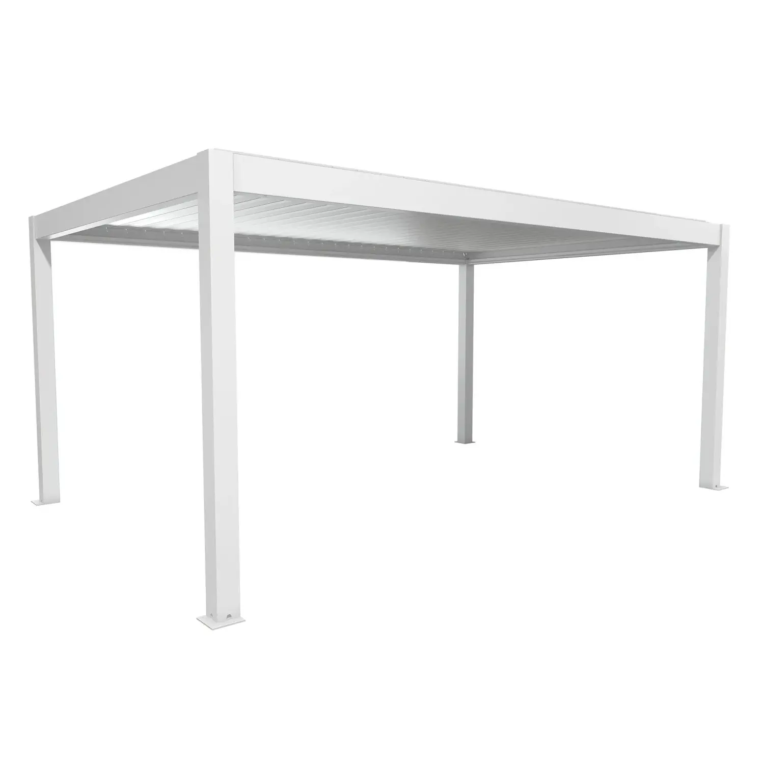 Biohort Pergola 5,5 x 3,5 bílá/stříbrná 552,5 x 367,5 cm