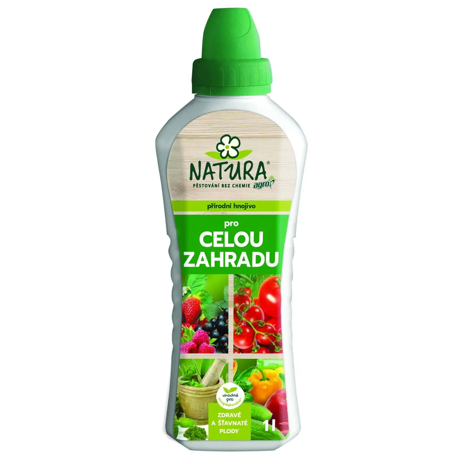 AGRO CS NATURA Organické kapalné hnojivo Celá zahrada 1 l