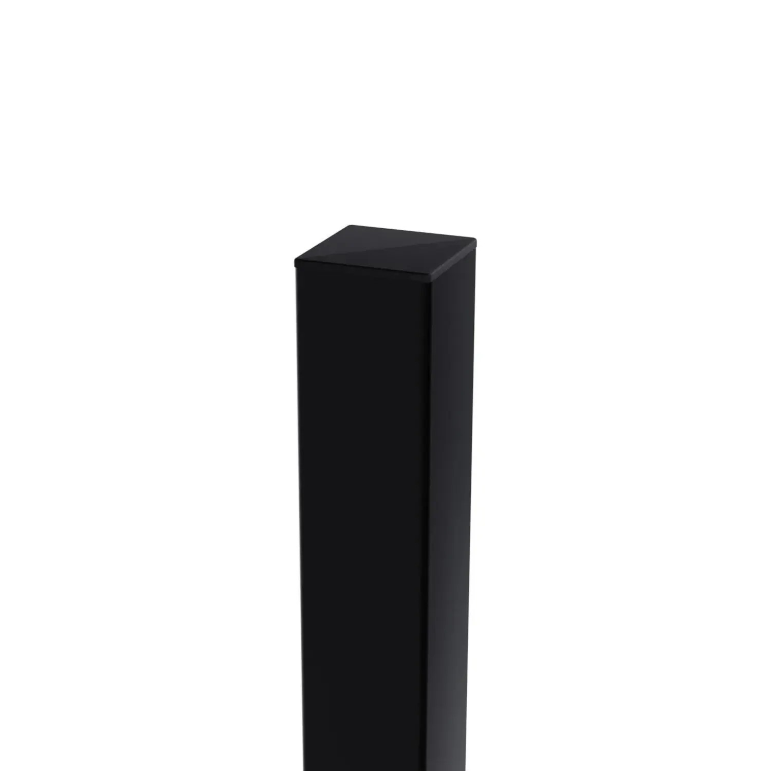 JARMEX Sloupek pro plotové pole PRATO, černá RAL9005, 50 x 50 x 2000 mm