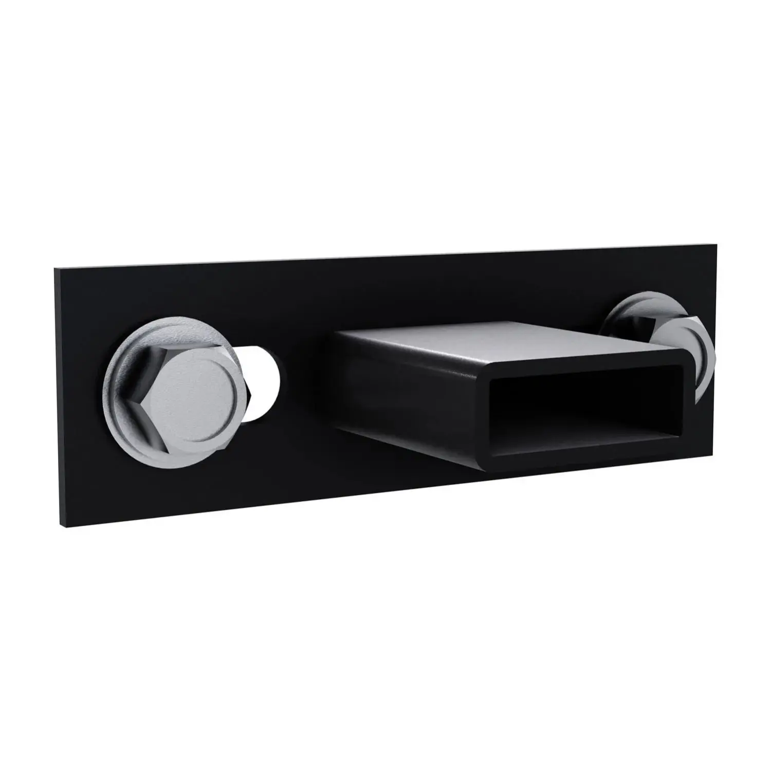 JARMEX T-úchyt pro plotová pole PRATO, černá RAL9005, 26 x 17 x 16 mm, 1 ks