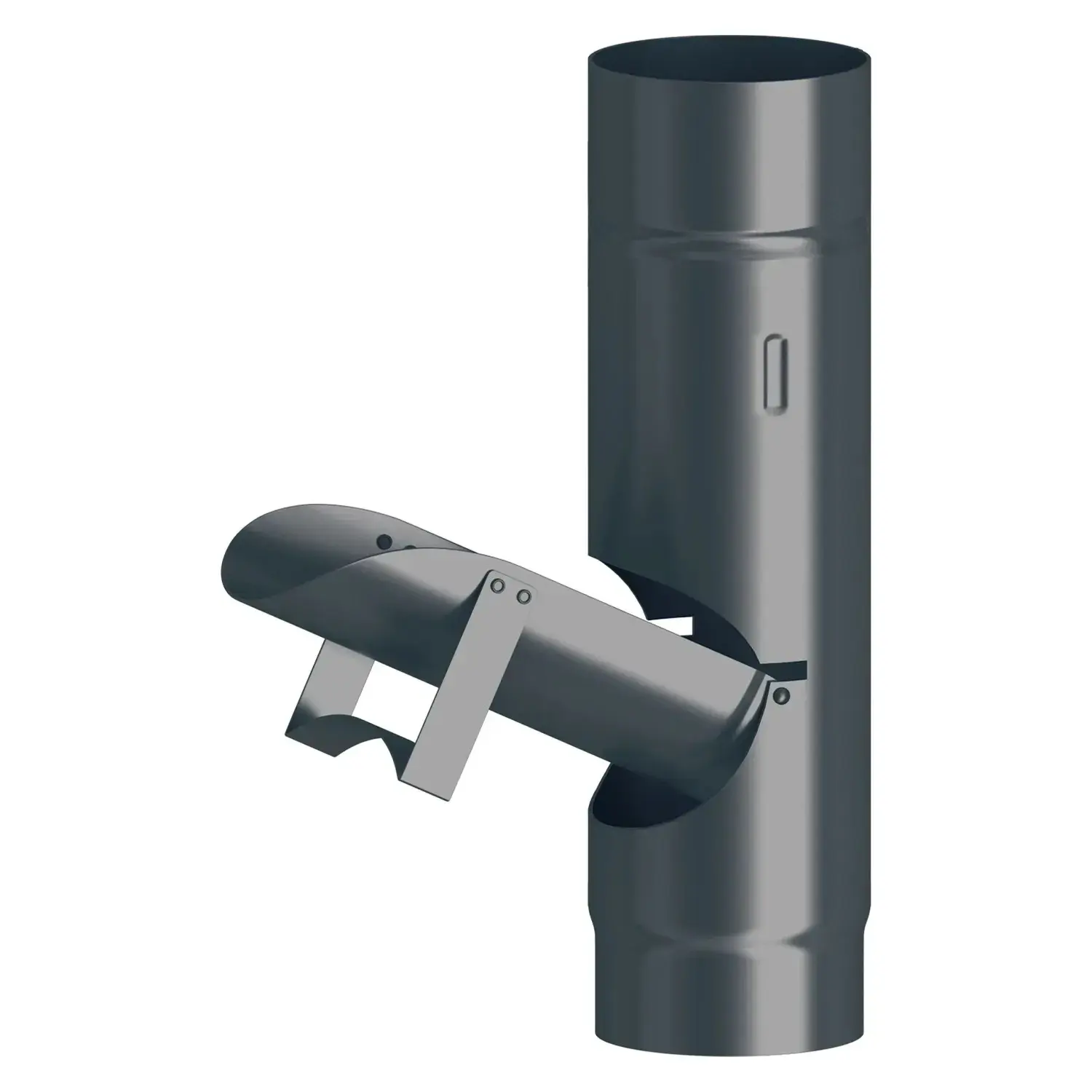 COVERNIT Chrlič 250/80 pro sběr dešťové vody antracitově šedý RAL 7016, 80 mm