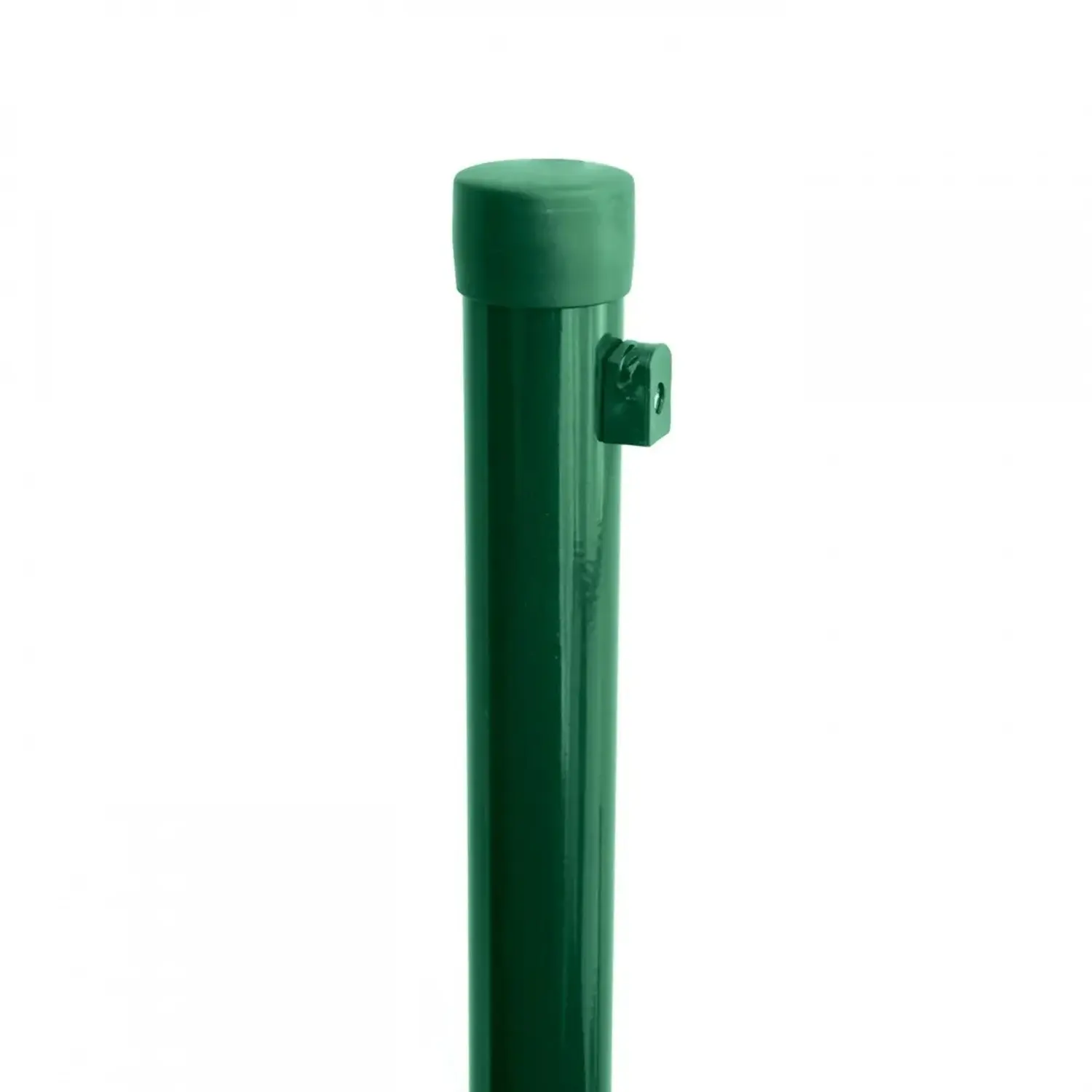 PILECKÝ Plotový sloupek IDEAL Zn+PVC zelený, vč. příchytky, pr. 38 x 2000 mm