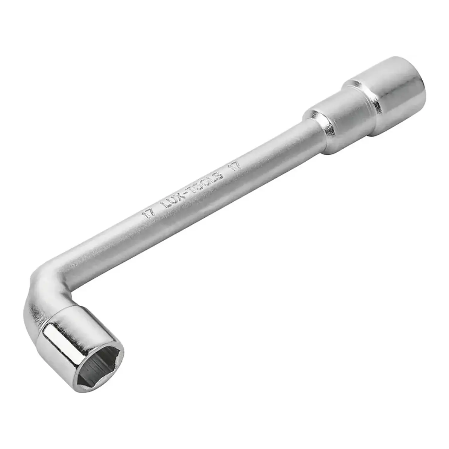 LUX-TOOLS Zahnutý nástrčný klíč oboustranný Classic 17 mm