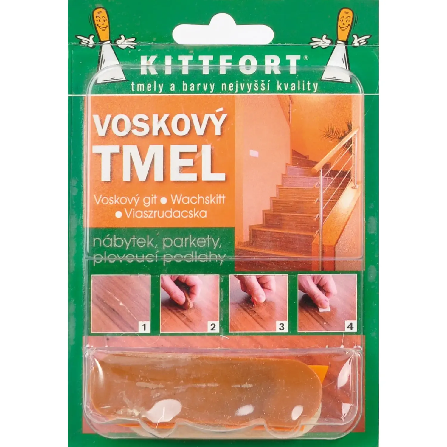 KITTFORT Voskový tmel buk 12 g