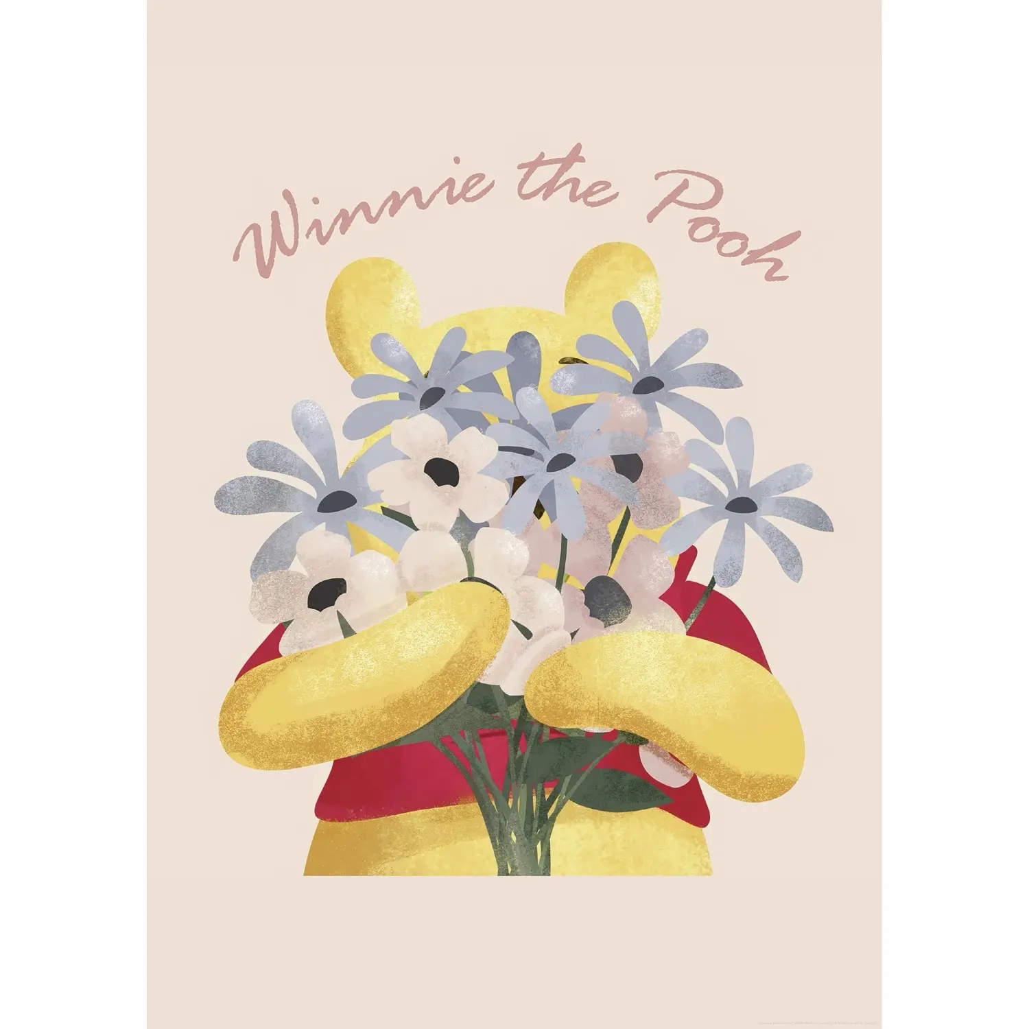 Komar Plakát Disney Winnie the Pooh Into The Blooms 50 x 70 cm