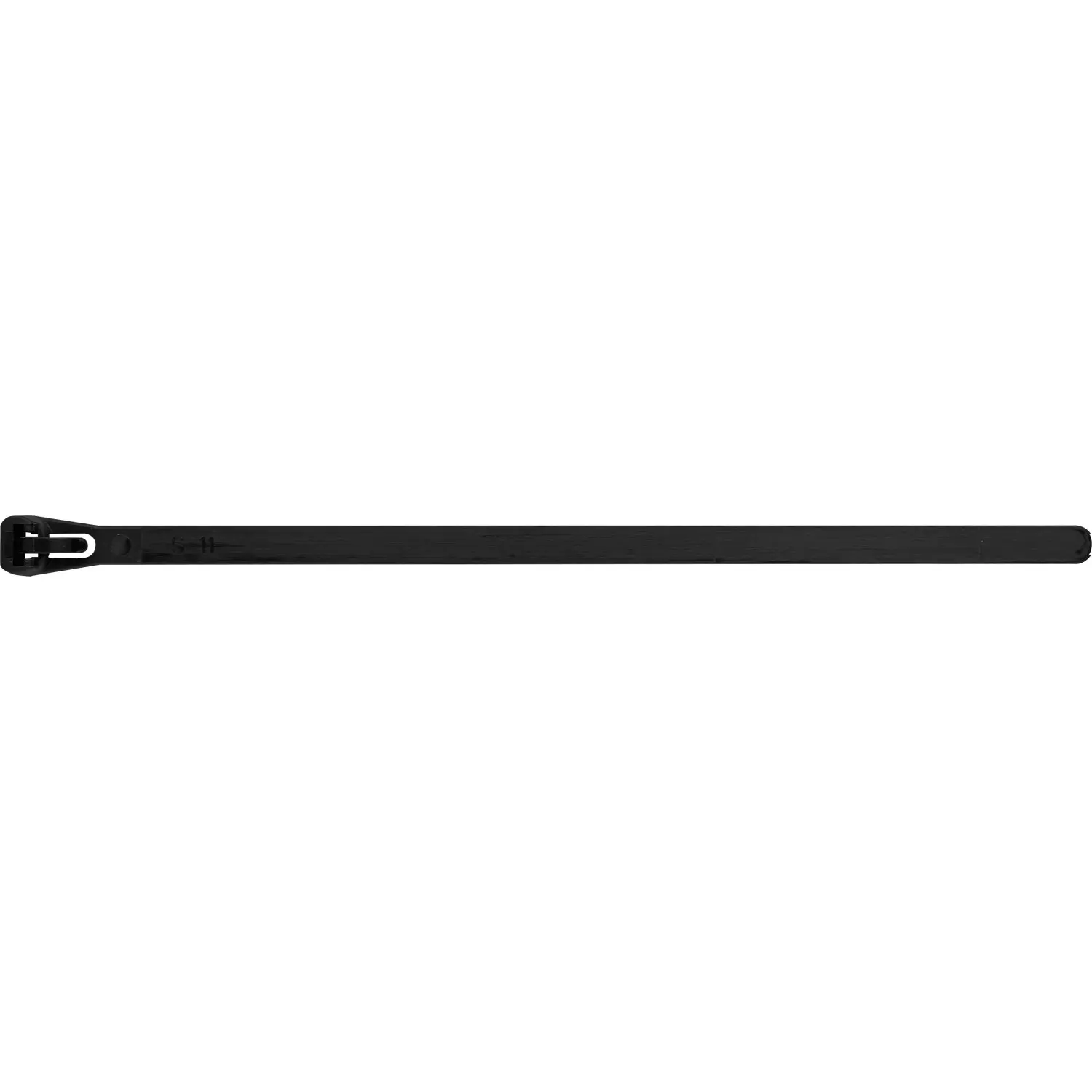 LUX-TOOLS Stahovací pásky opětovně uzavíratelné 200 x 7,6 mm, černá, 25 ks