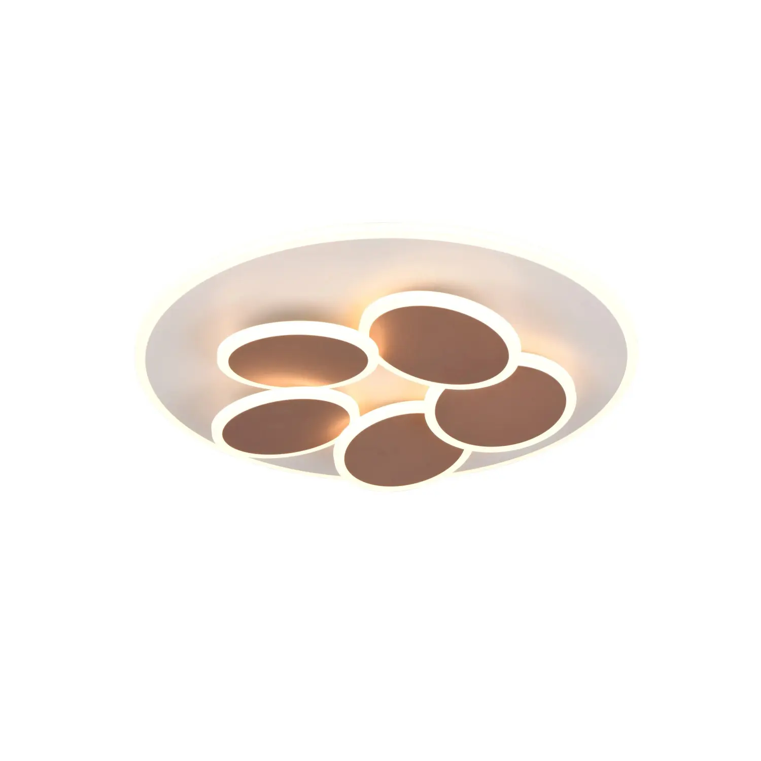 Trio Stropní LED svítidlo Mandala, 35W, 2700-6500K, teplá šedá, pr. 49 cm