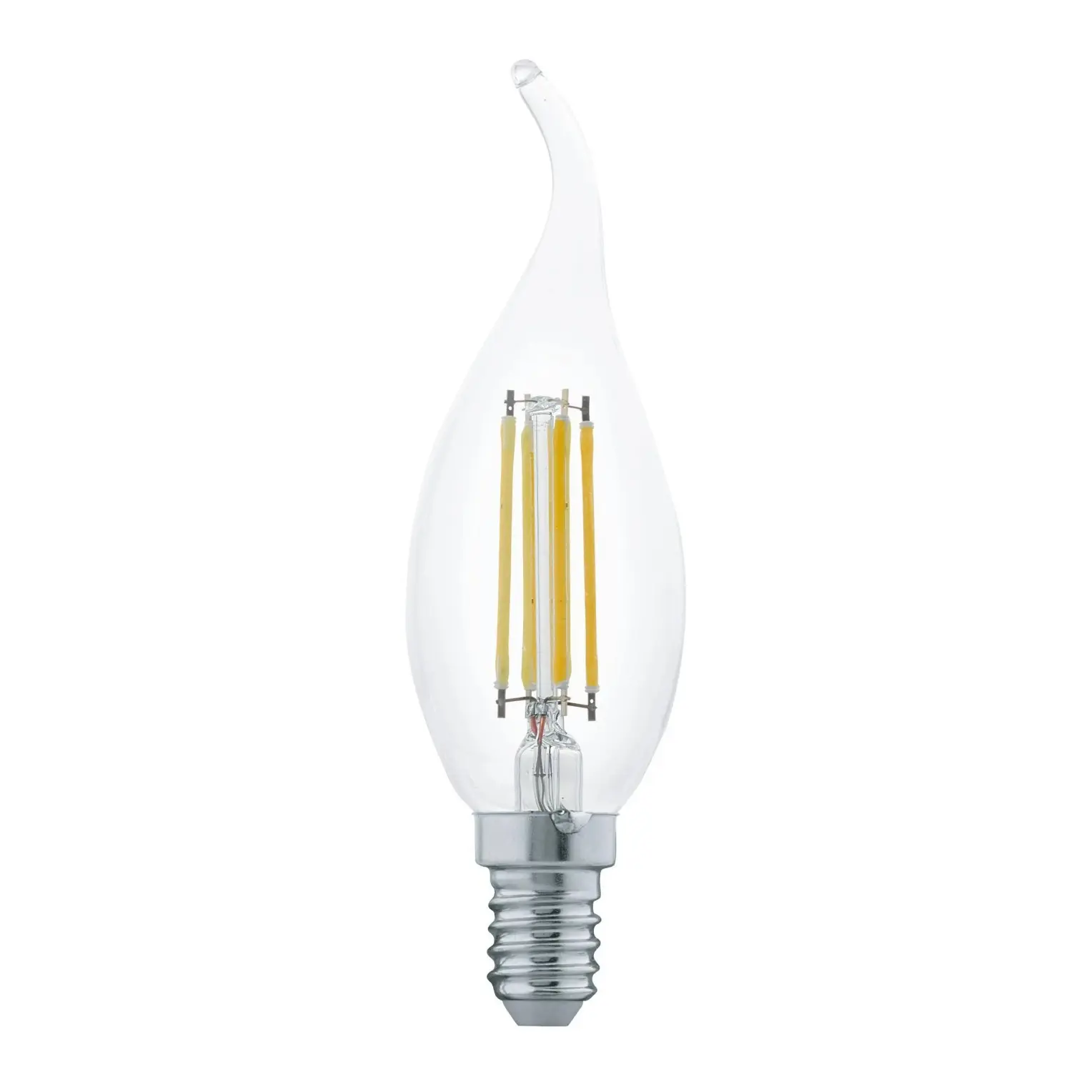 EGLO LED žárovka E14 CF35 4W 350 lm 2700K pr. 35 x 120 mm, čirá