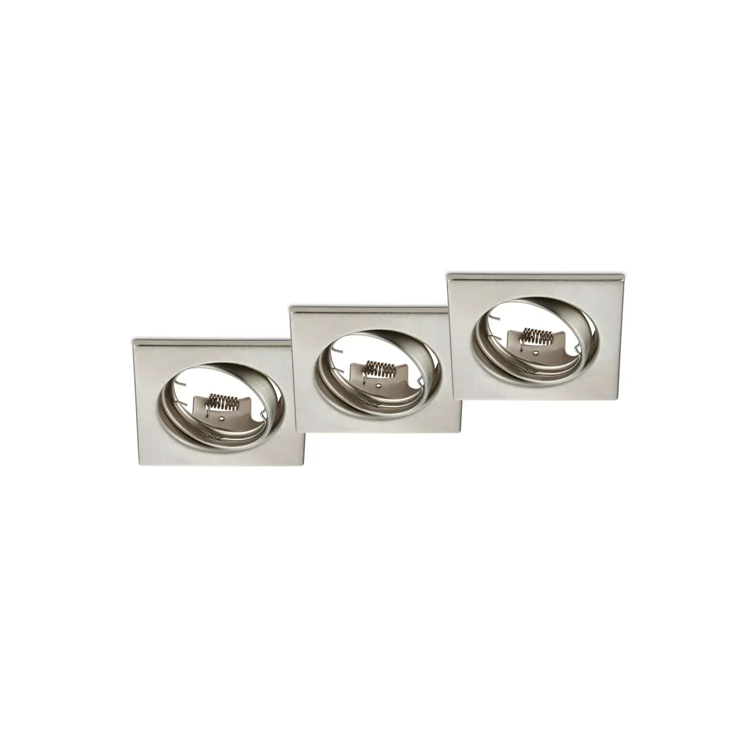 Trio Vestavné svítidlo Jura 3 x GU10, matný nikl 80 x 80 x 70 mm