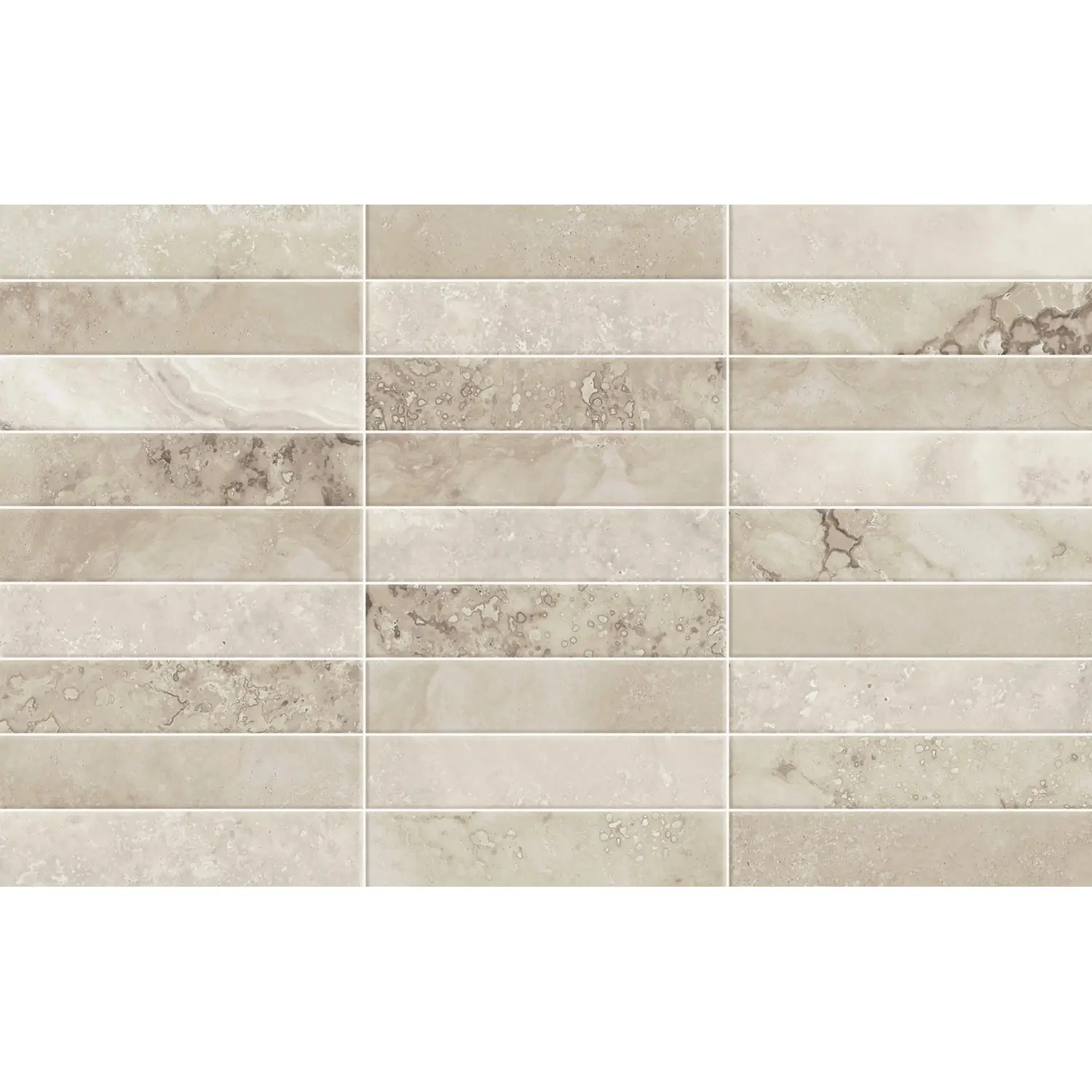 Dekorativní obklad CCR208-1 Toscana Cream Mosaic 25 x 40 cm