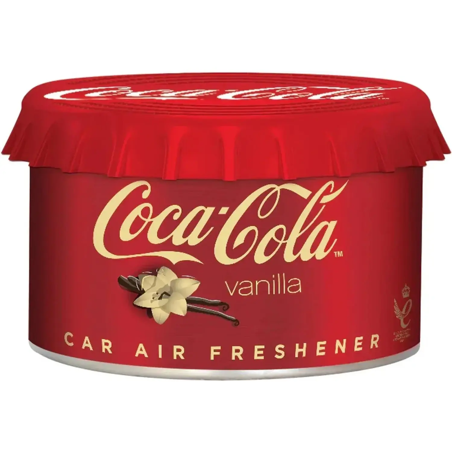 Osvěžovač vzduchu vůně Coca-Cola Vanilla, pr. 7 cm