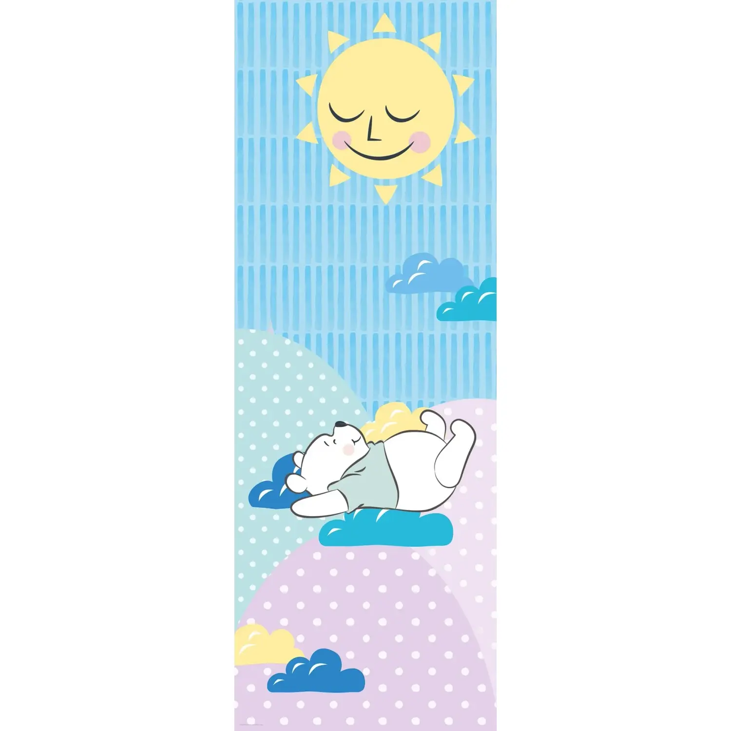 Komar Vliesová fototapeta Medvídek Pú - Take a Nap 100 x 280 cm
