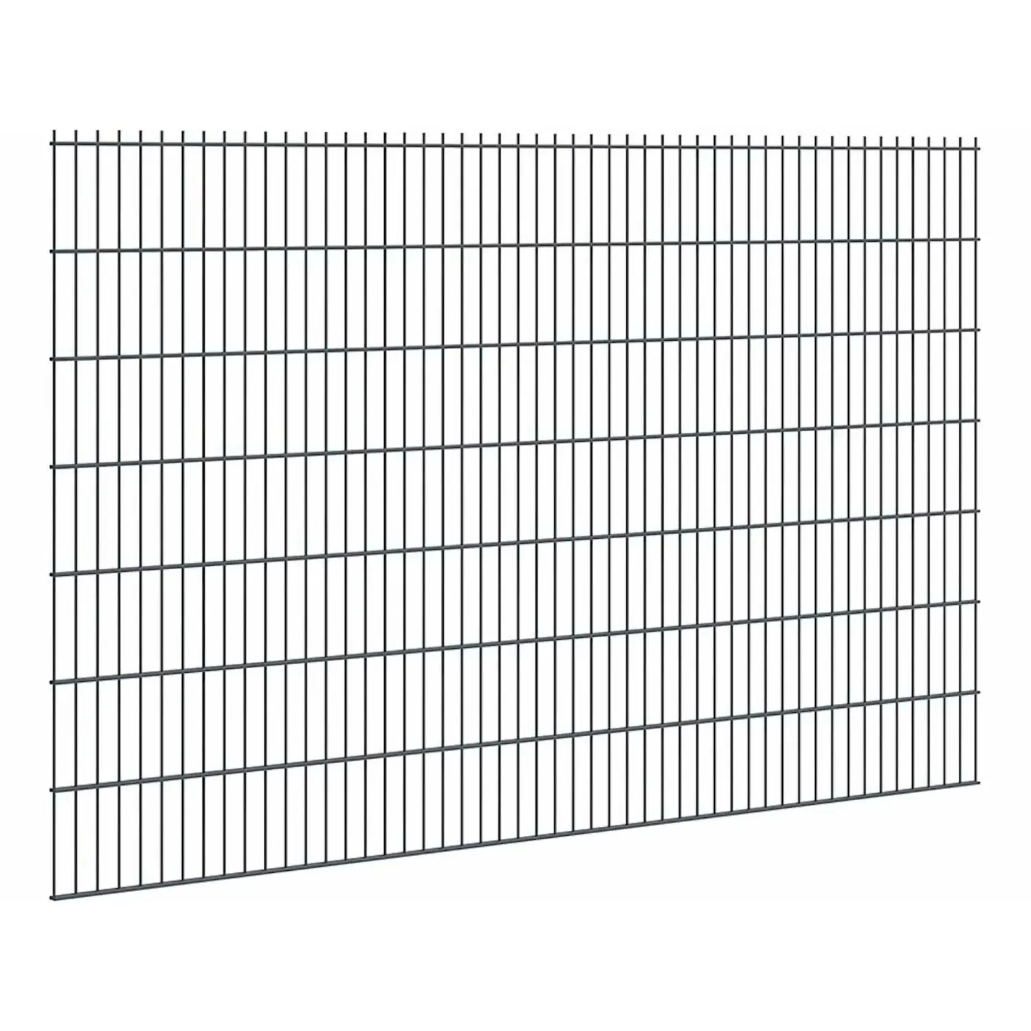 Floraworld Drátěný plotový panel, dvojitý 8/6/8, antracitová, 143 x 251 cm