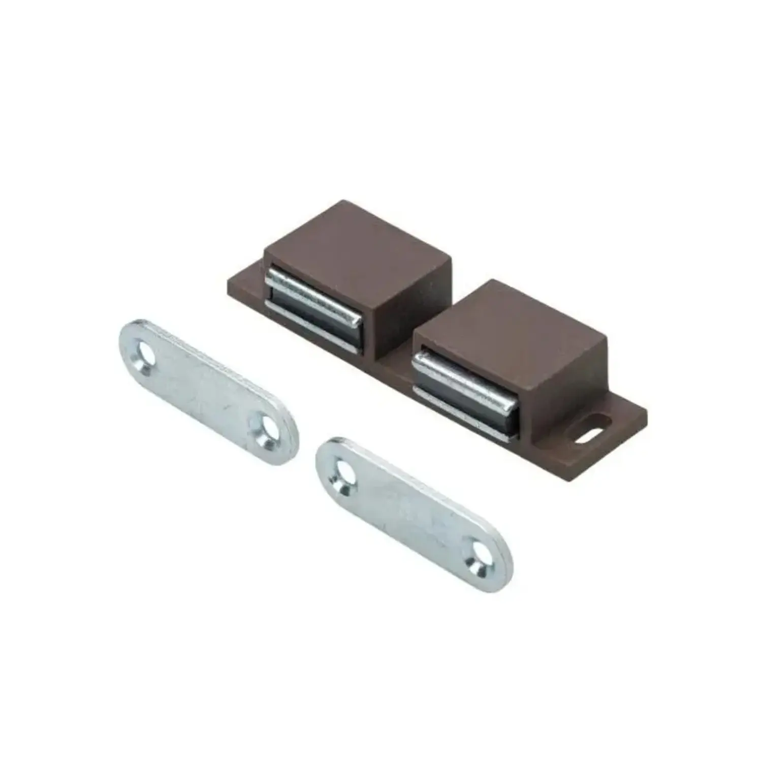 Hettich Dvojitý nábytkový magnet 2x 3 kg, hnědý