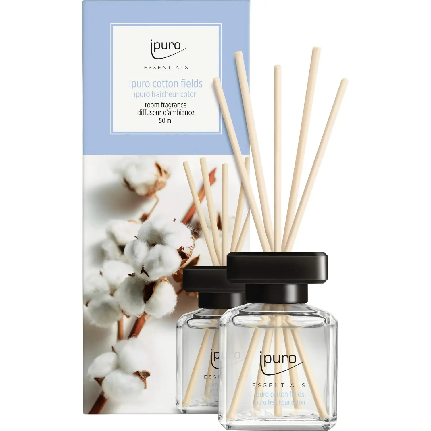 Ipuro Aroma difuzér Essentials, Cotton Fields, 50 ml