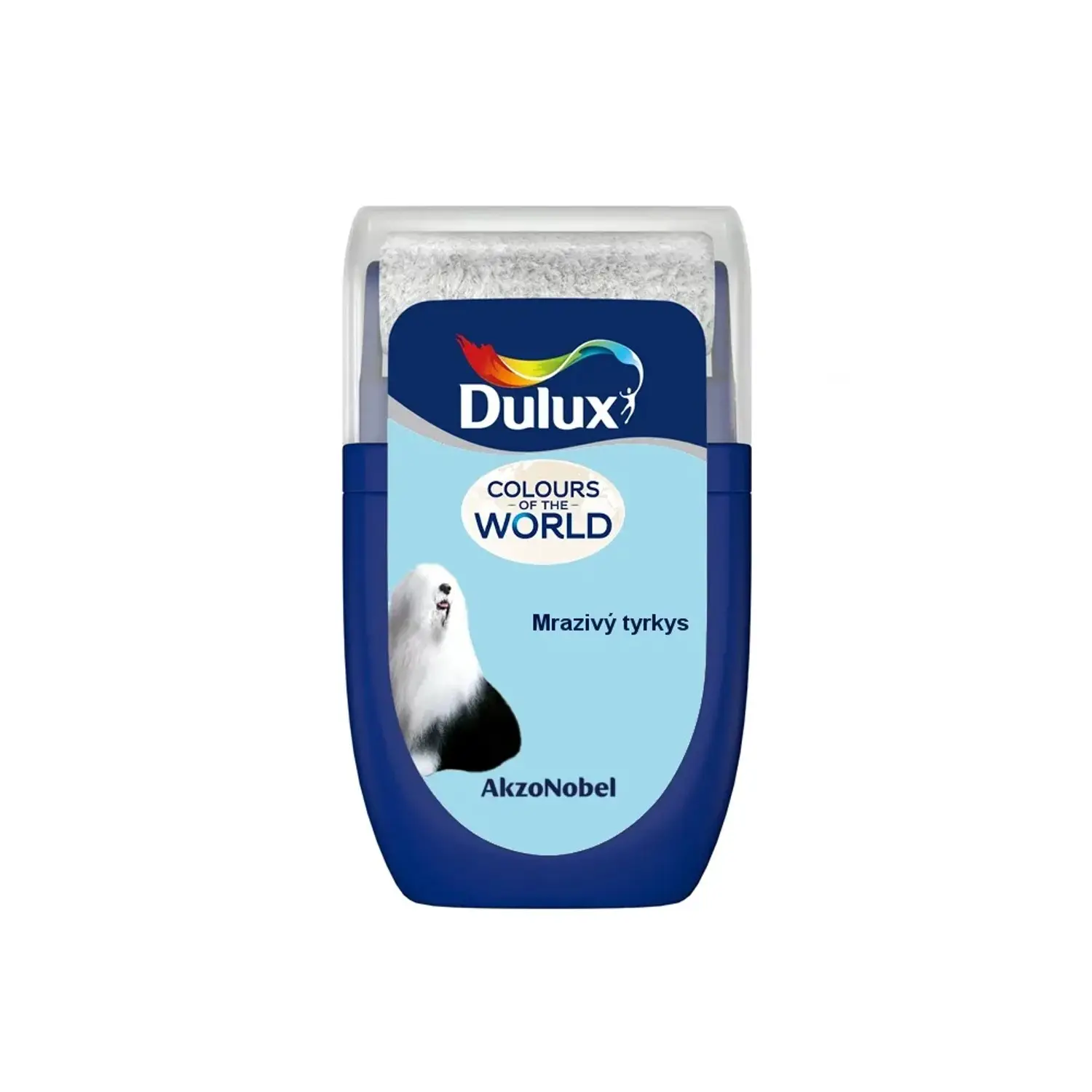 Dulux Tester, interiérová barva Colours of the World mrazivý tyrkys 30 ml