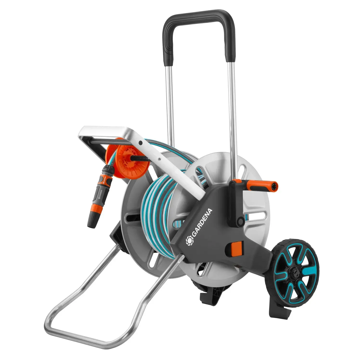 GARDENA Kovový vozík na hadici CleverRoll M Easy - sada 1/2", 30 m