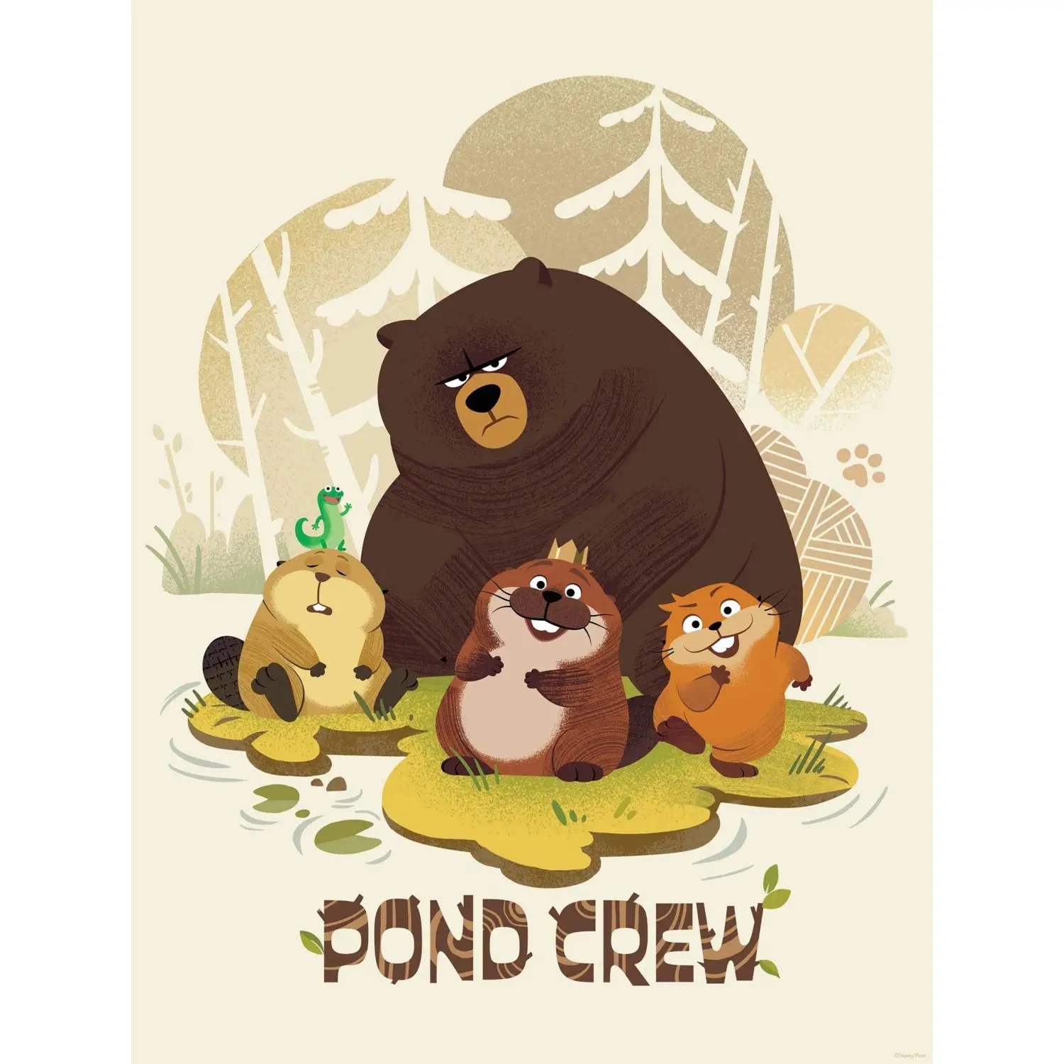 Komar Plakát Disney Pixar Hoppers Pond Crew 30 x 40 cm