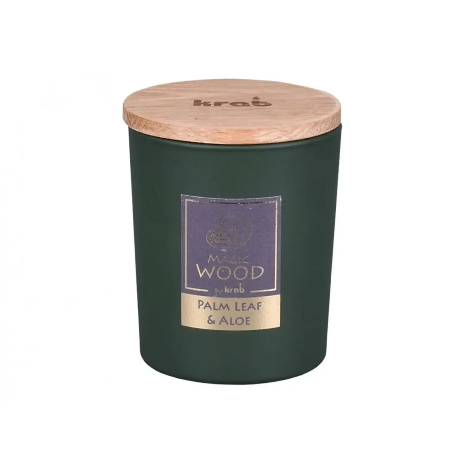 NOHEL GARDEN Vonná svíčka ve skle Magic Wood Palm Leaf&Aloe 300 g