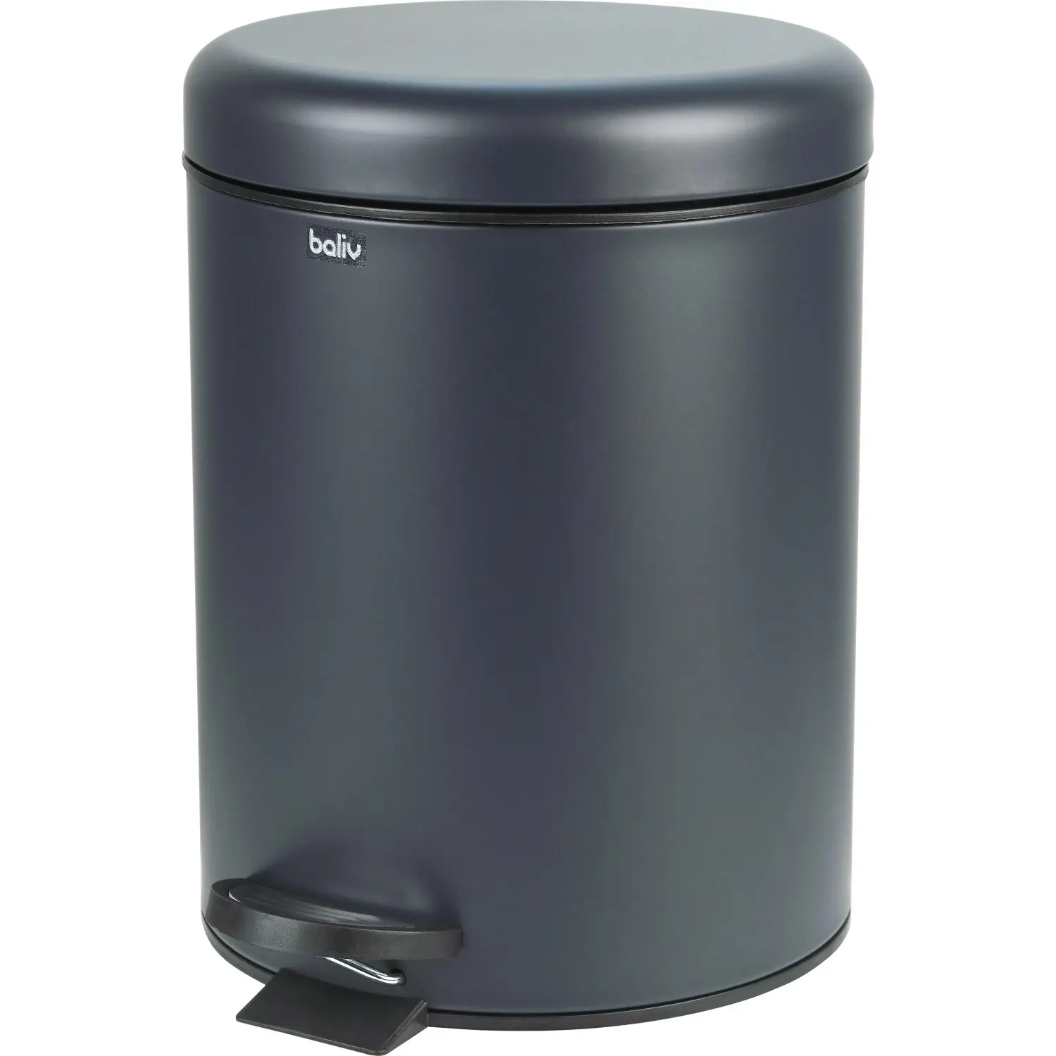 baliv Kosmetický odpadkový koš, modrý, kovový, 5 l