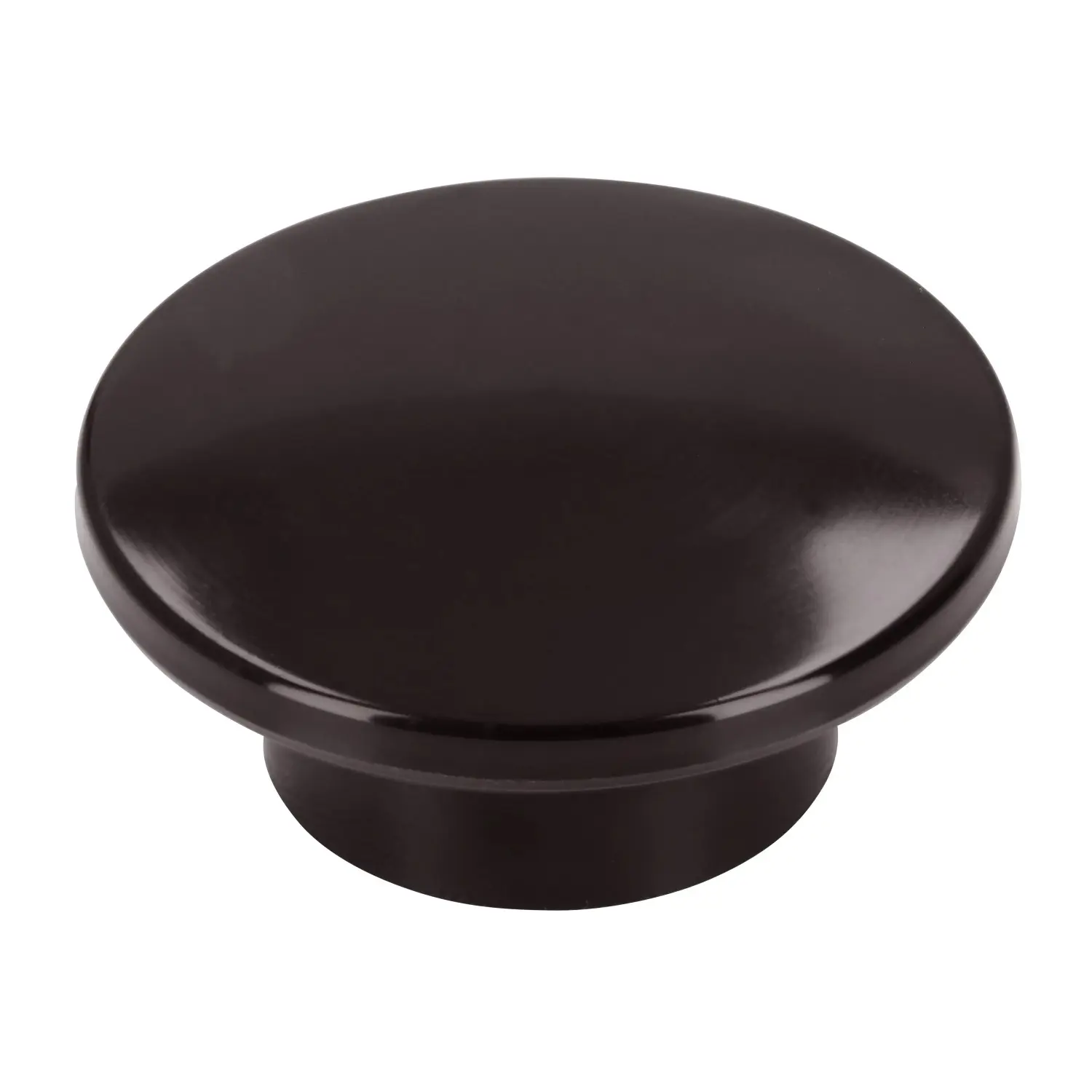 Siro Nábytková knopka 0104 kulatá, plast hnědý 47 mm