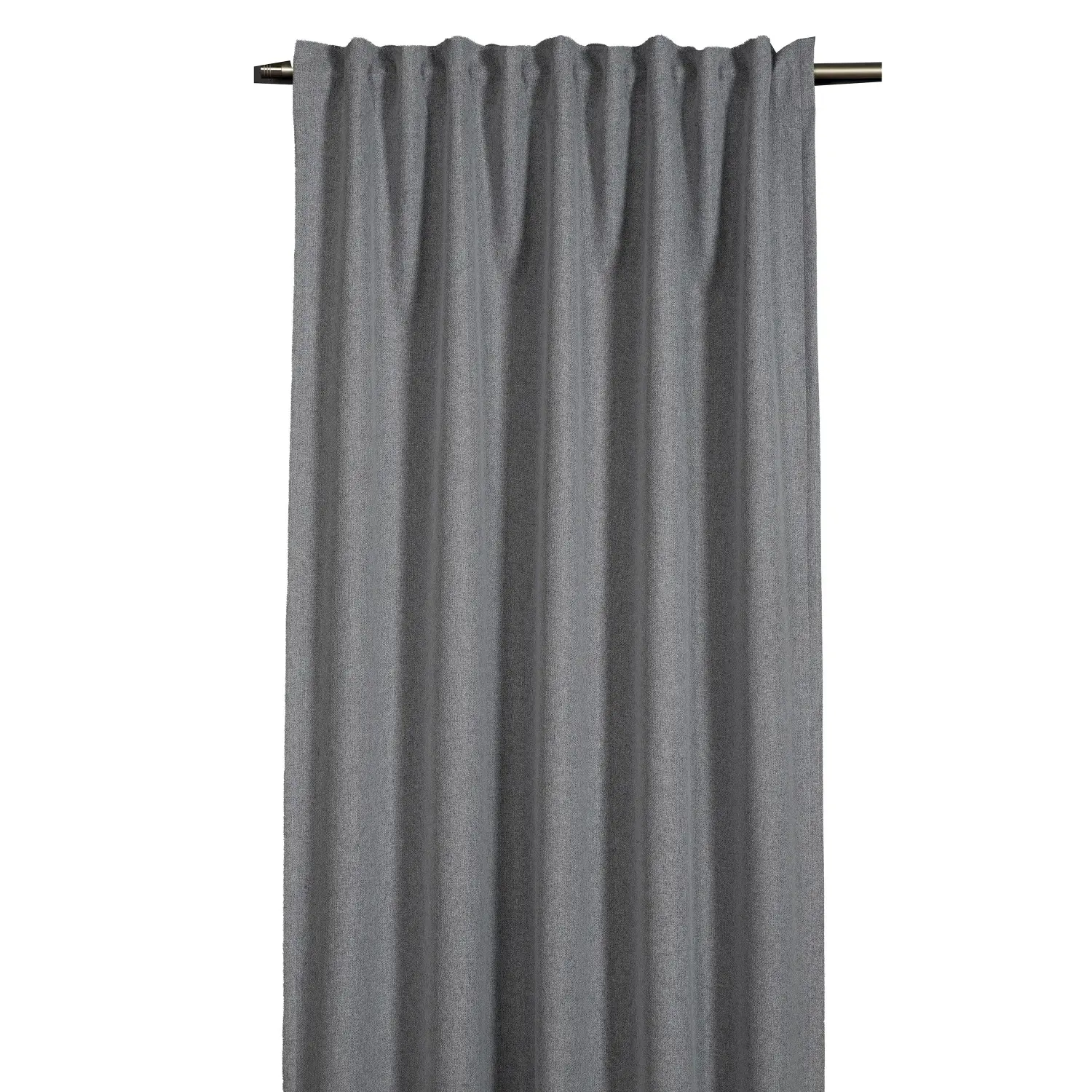 Sehlbach Závěs se skrytými poutky Blackout Elegance, stříbrně šedý, 245 x 140 cm