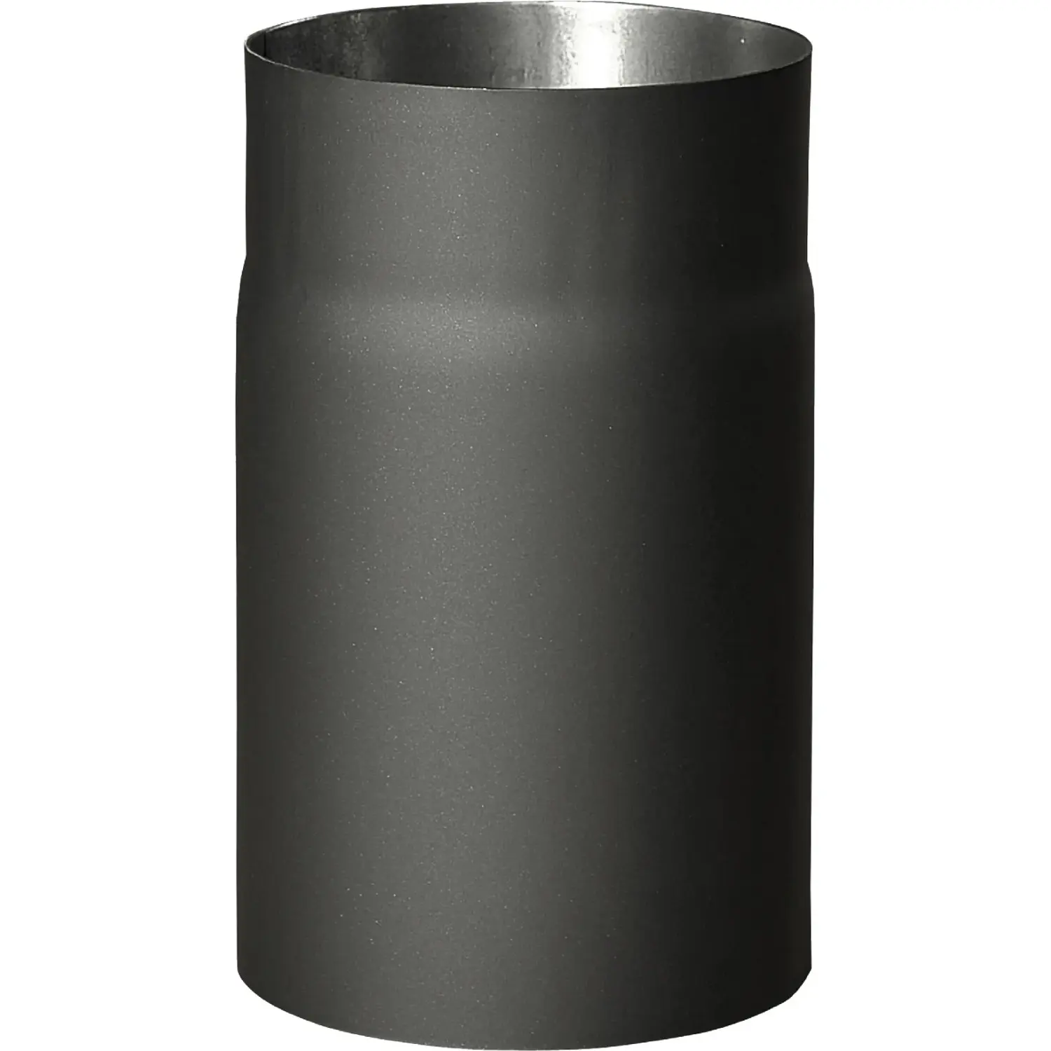 Roura kouřová silnostěnná černá, pr. 150 mm, délka 25 cm