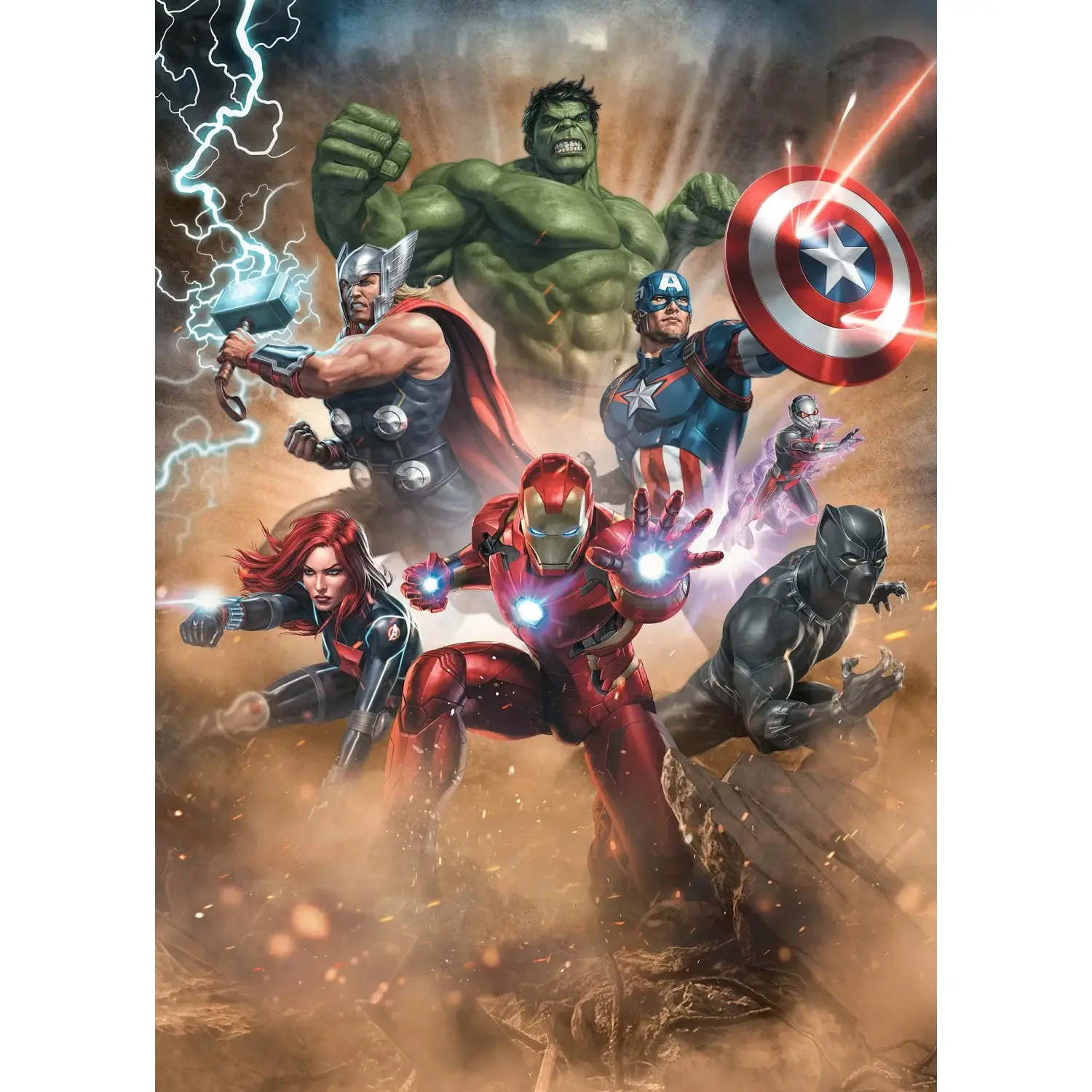 Komar Vliesová fototapeta Avengers Superpower 200 x 280 cm