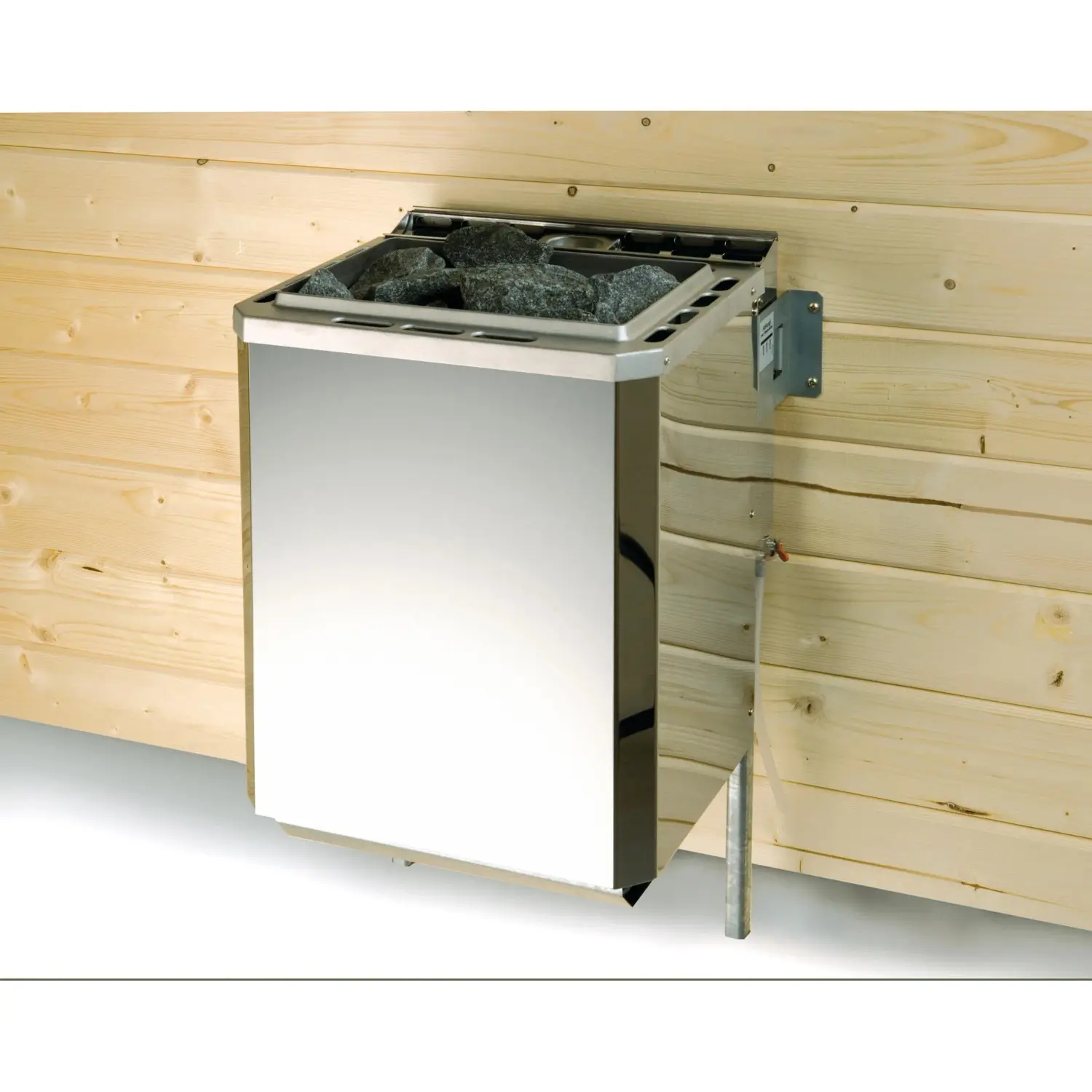 Weka Dřevěná sauna Kaarina 1 skl.dv., přírodní, 154x194x199 cm + BioAktiv 4,5 kW