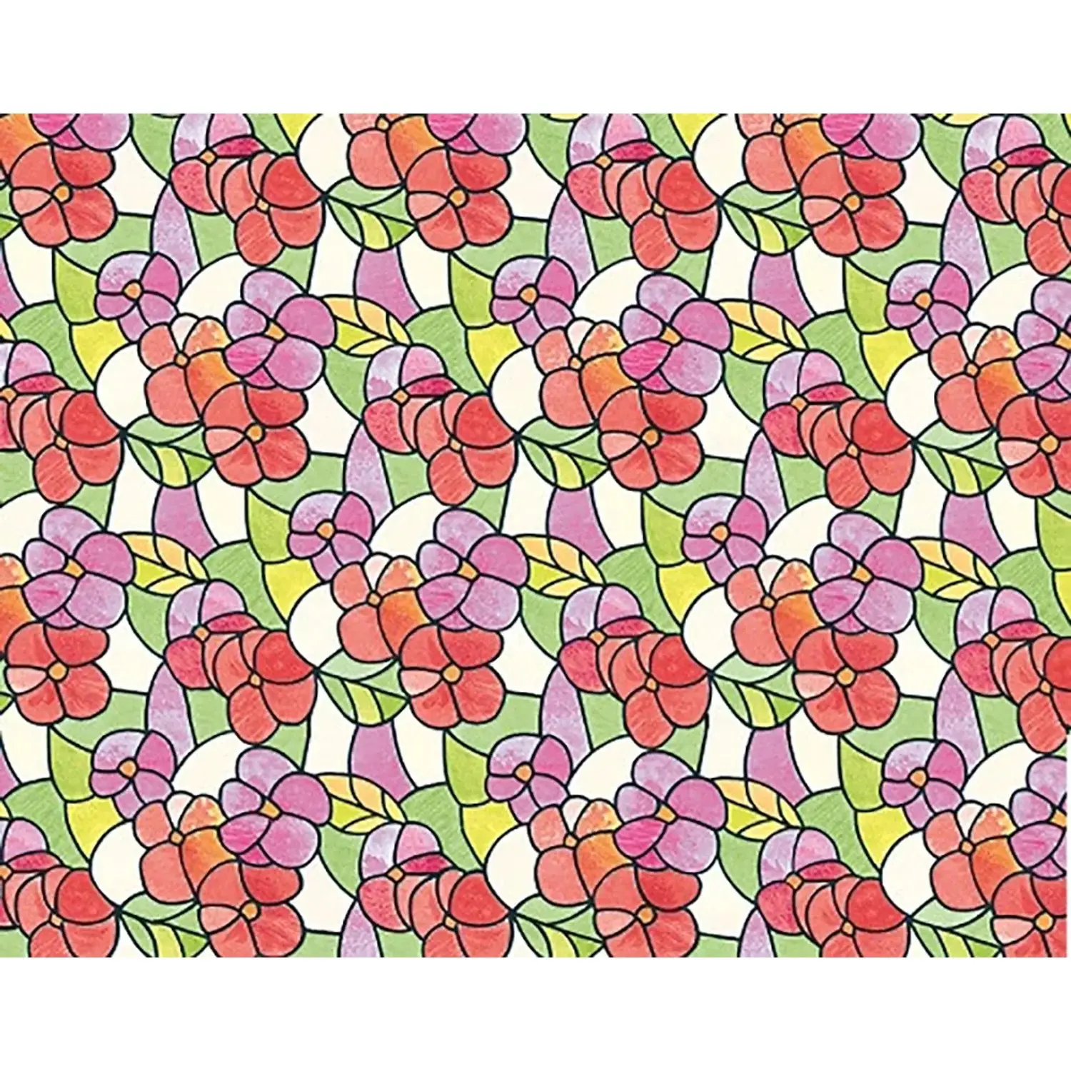 d-c-fix Staticky přilnavá fólie do okna Lisboa Summer, 150 x 45 cm