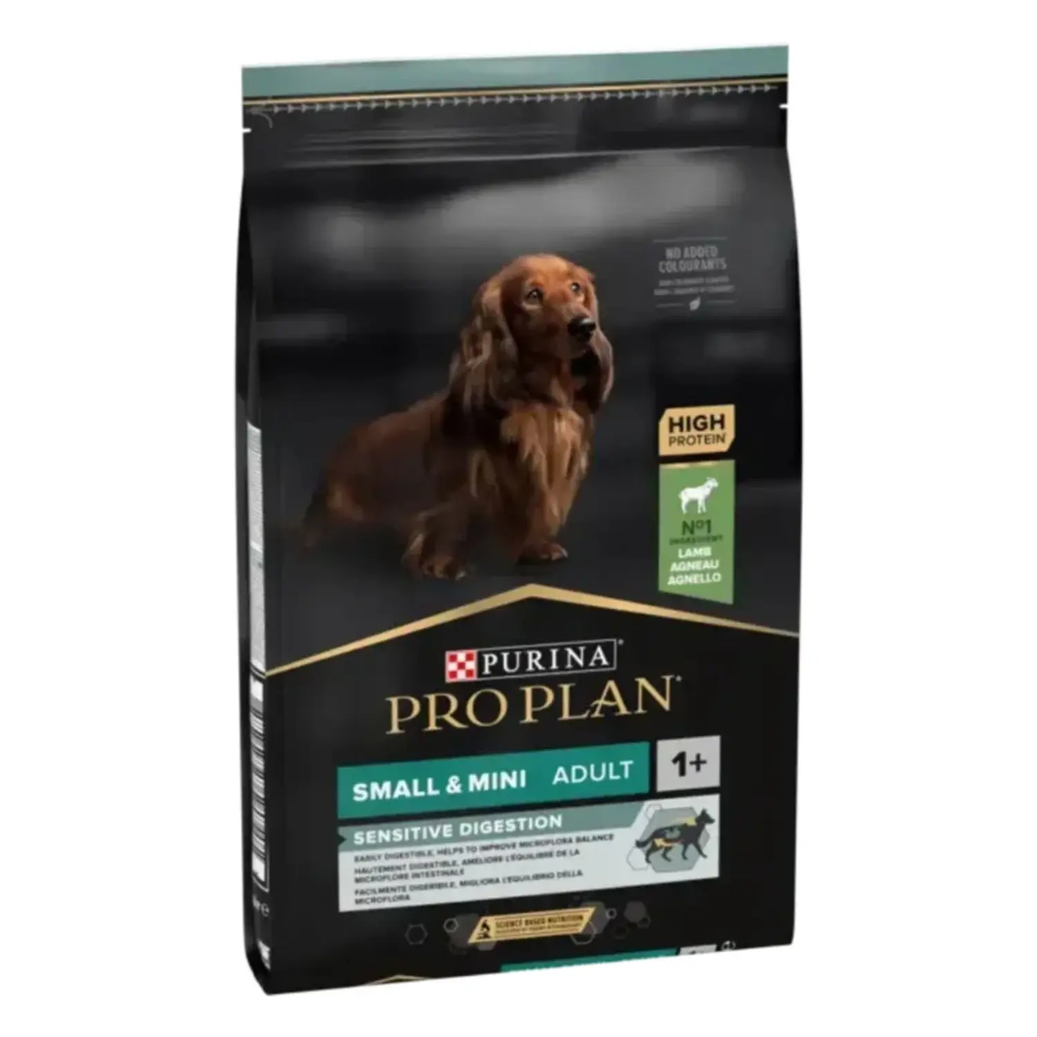 PRO PLAN Granule pro psy Adult Small&Mini Sensitive Digestion jehněčí, 7 kg