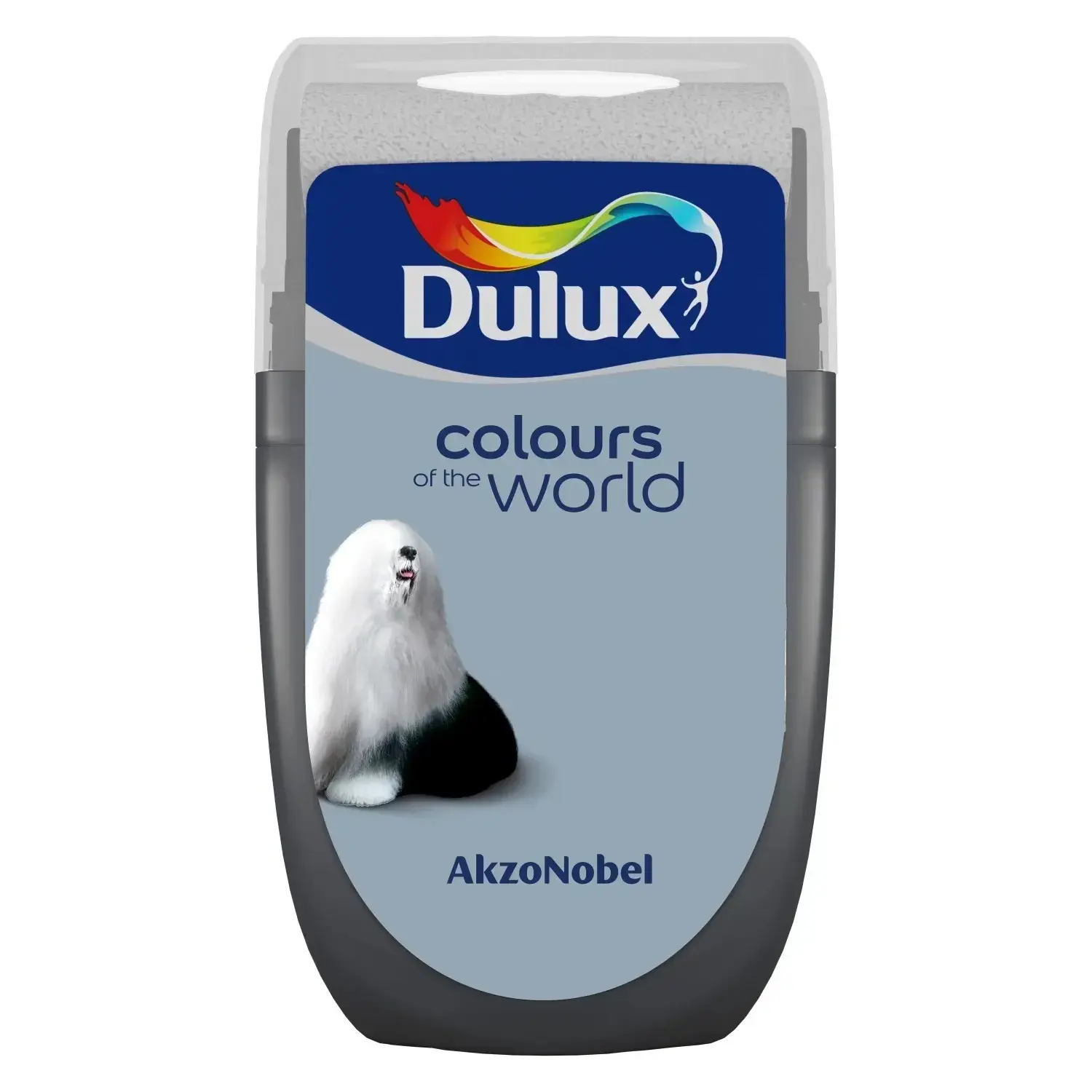 Dulux Tester, interiérová barva Colours of the World pastelový kobalt 30 ml