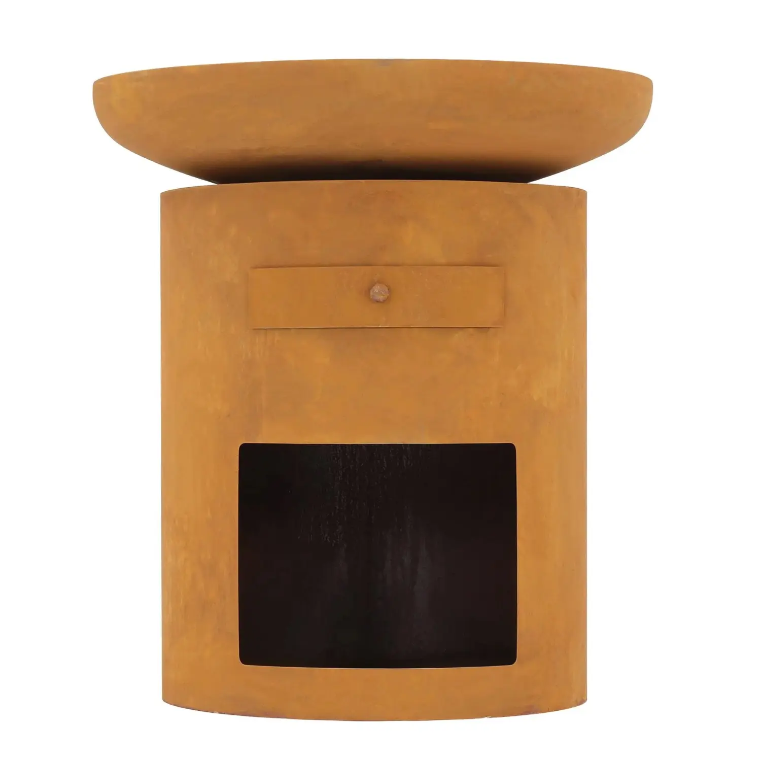 Buschbeck Gril typu plancha Sioux XL, rezavá, pr. 80 x 88 cm